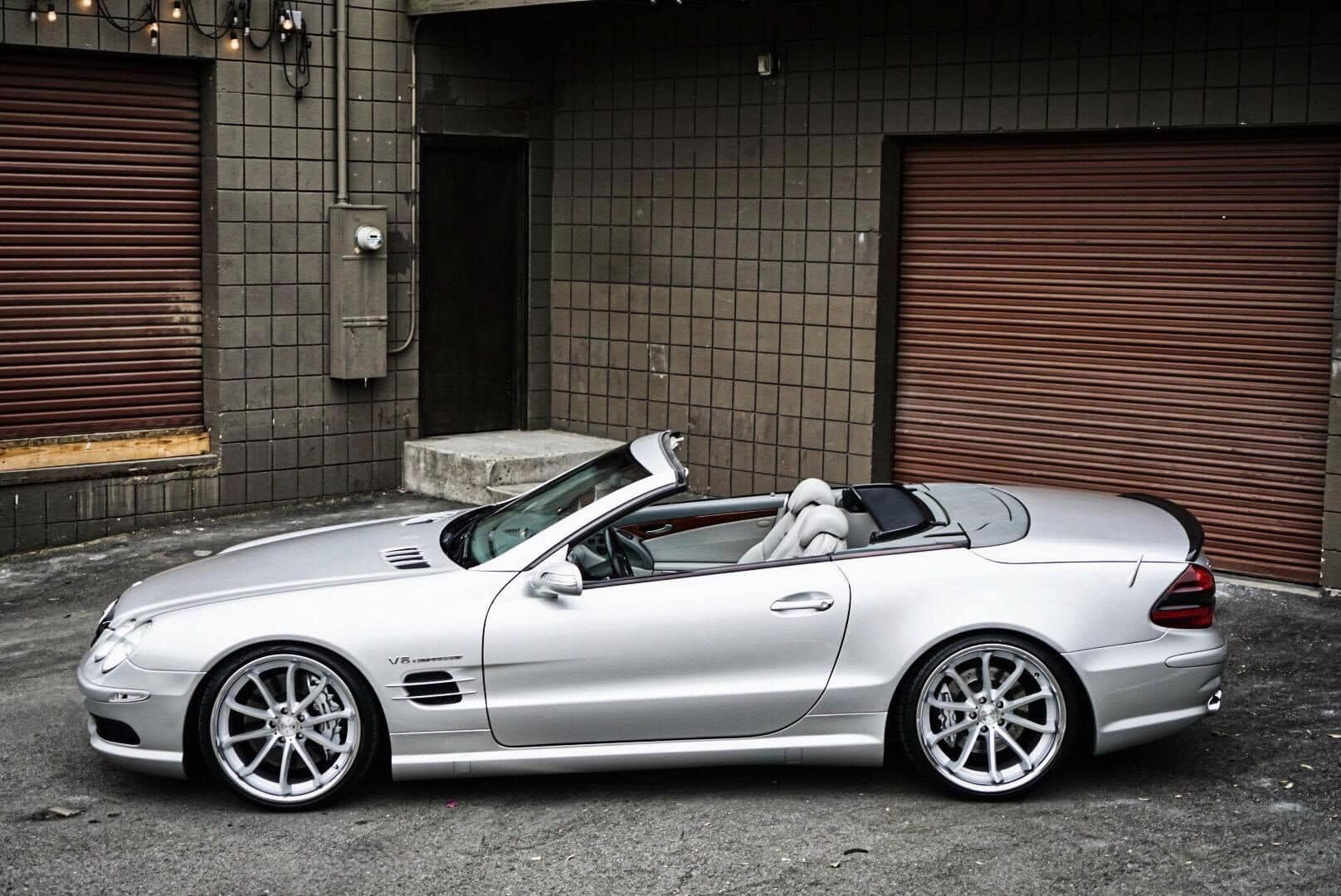 2004 Mercedes-Benz SL55 AMG - 2004 Mercedes SL55 AMG // Low Miles / Upgrades / Extremely Clean / Fully Maintained - Used - VIN WDBSK74F04F077155 - 84,500 Miles - 8 cyl - 2WD - Automatic - Convertible - Silver - Lemon Grove, CA 91945, United States