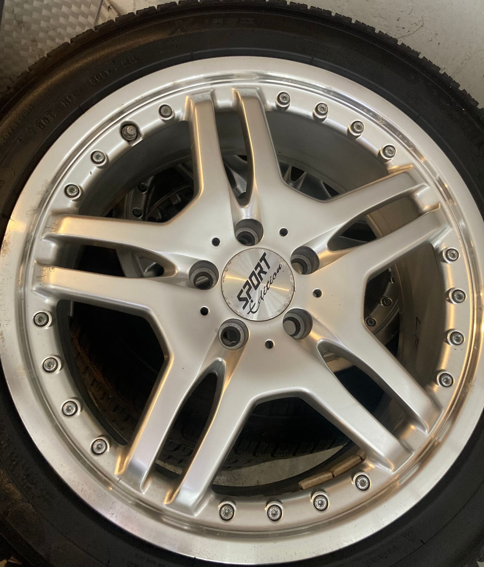 Wheels and Tires/Axles - Winter Wheel & Tire Package - Michelin X-Ice - Used - 2007 to 2014 Mercedes-Benz CL550 - Mattapoisett, MA 02739, United States