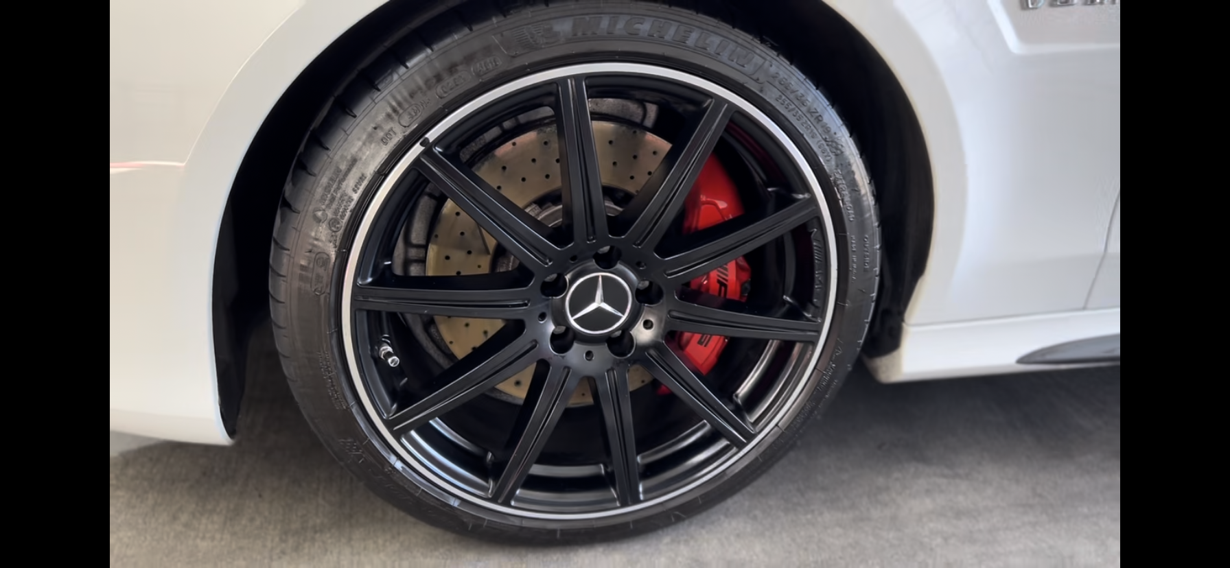 Wheels and Tires/Axles - 19” OEM 10 Spoke E63AMG wheels in new PS4’s-Mint Condition with TPMS Sensors - Used - 2012 to 2014 Mercedes-Benz E63 AMG - Modesto, CA 95350, United States