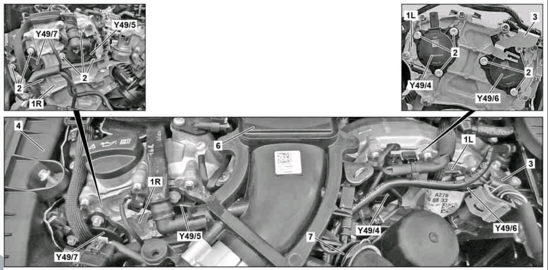 M278 cam sensor leaking oil into engine harness anyone install