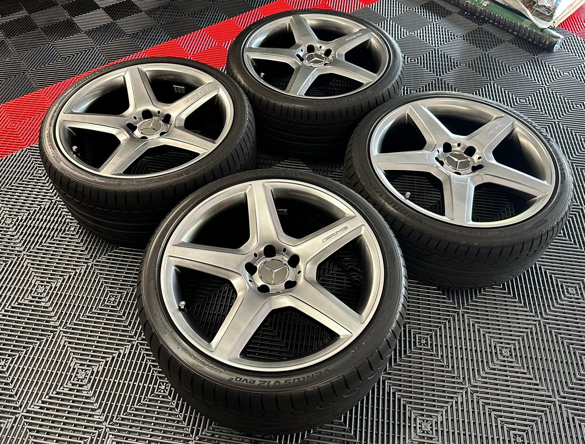 Wheels and Tires/Axles - Mercedes Benz OEM 19" W219 CLS55 CLS63 AMG Wheels with Tires - Used - All Years Mercedes-Benz E-Class - All Years Mercedes-Benz CLS-Class - Glendale Heights, IL 60139, United States