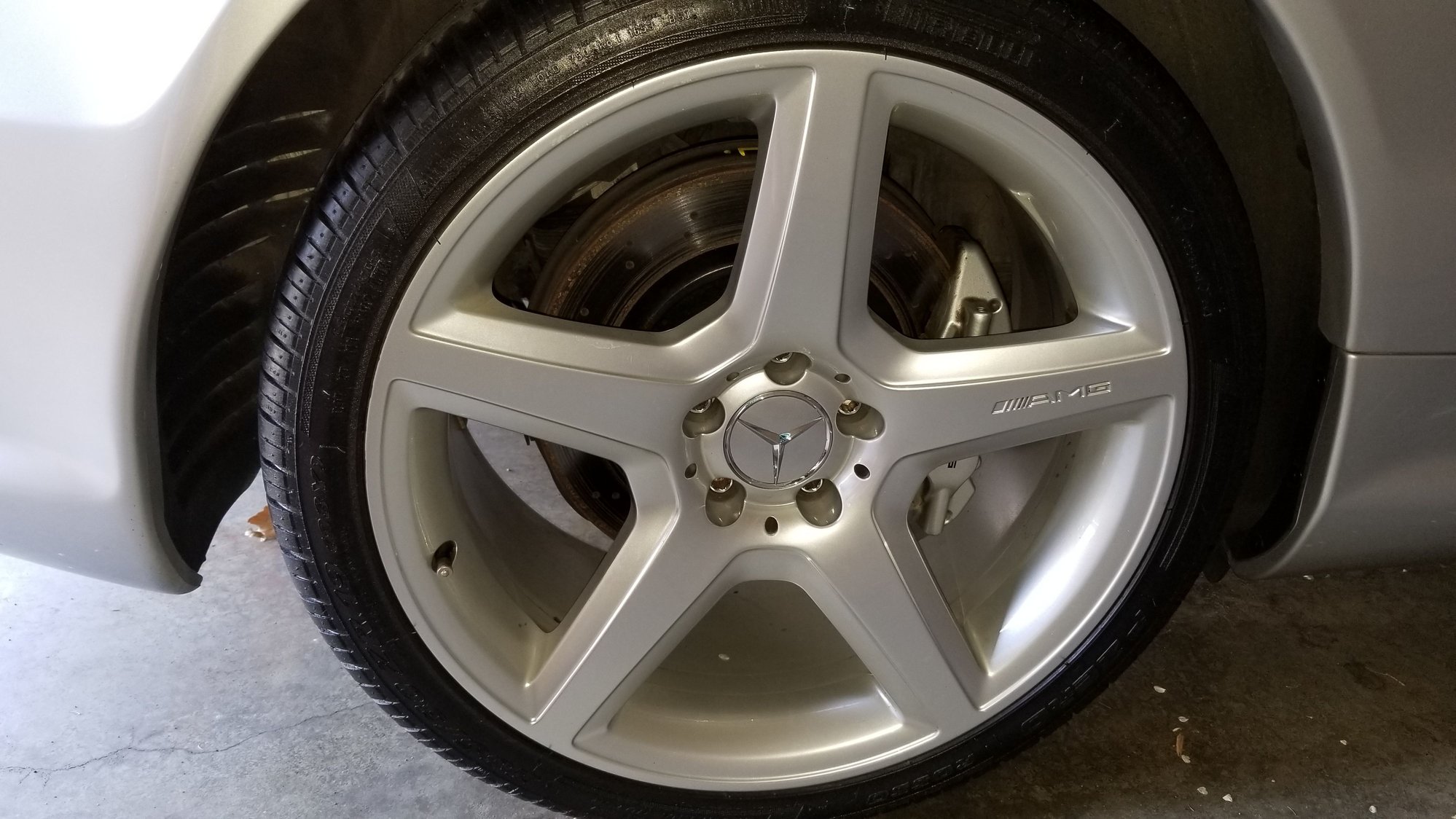 Wheels and Tires/Axles - AMG 19" SL55/CLS55 Wheels - Set of 4 in Great Condition - Used - 2003 to 2008 Mercedes-Benz SL55 AMG - 2006 to 2008 Mercedes-Benz CLS55 AMG - Carbondale, IL 62901, United States
