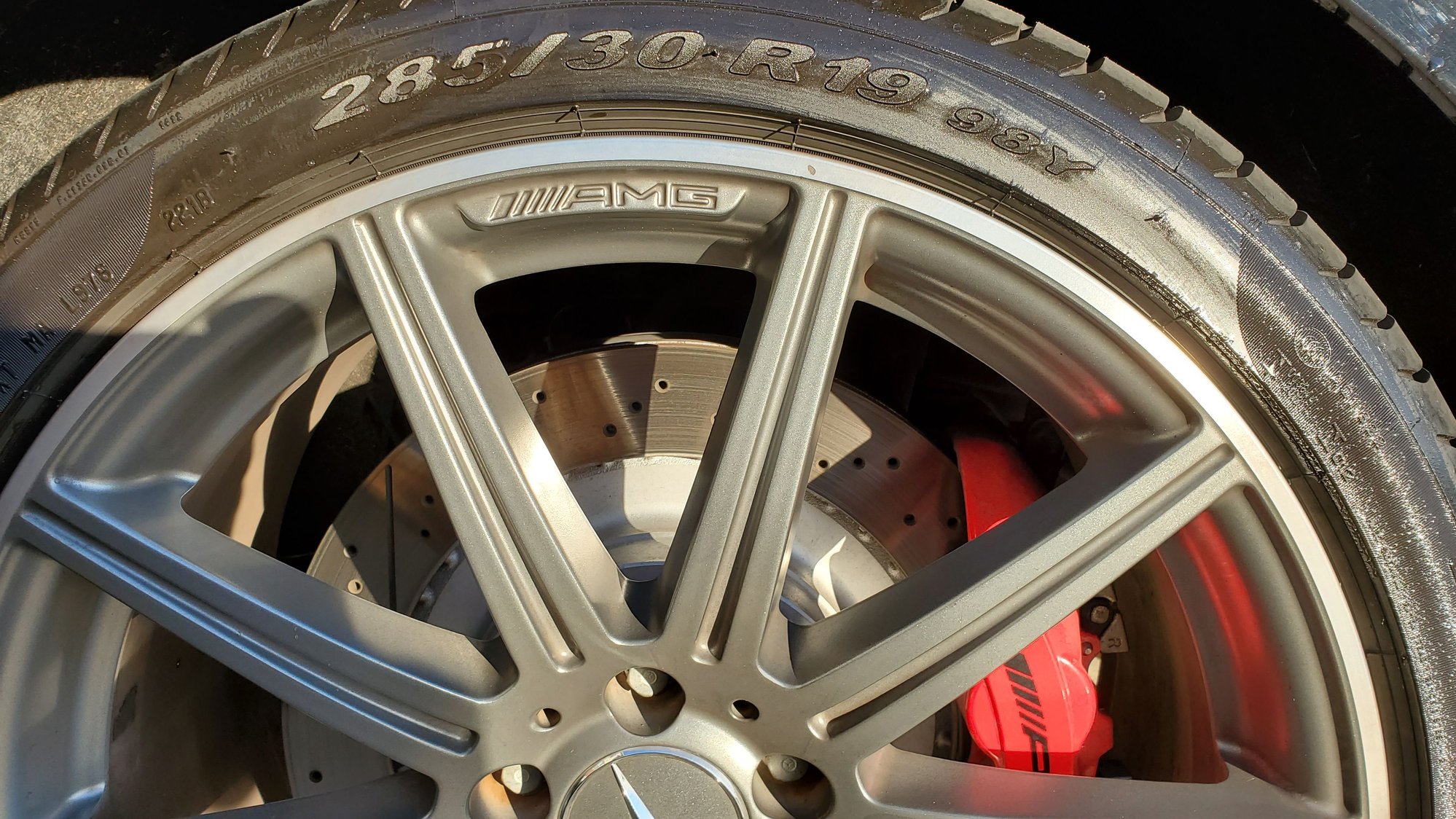 Wheels and Tires/Axles - 4 OEM Mercedes 2016 AMG wheels - Used - Houston, TX 77057, United States