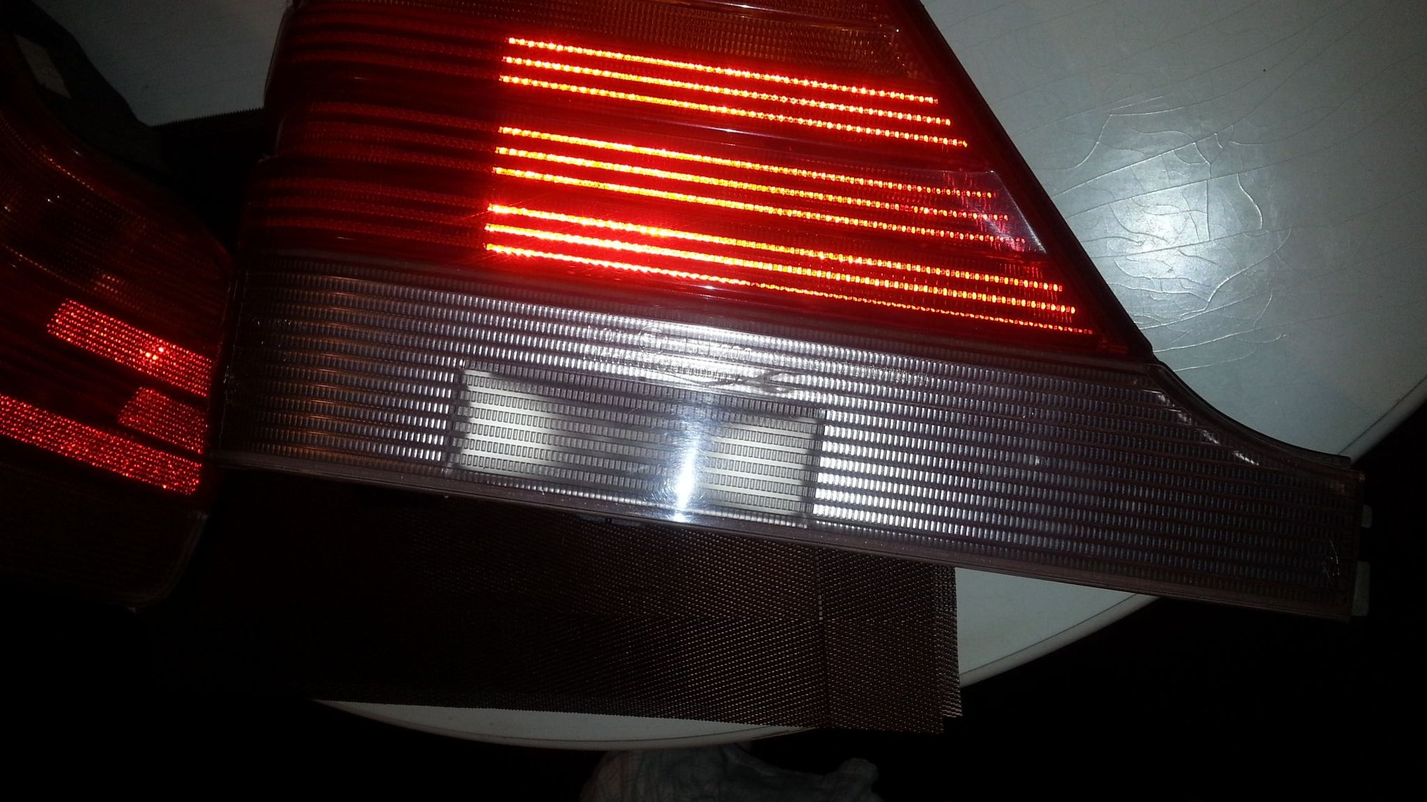 Lights - Tail lights and center light bar - Used - 1994 to 1999 Mercedes-Benz S420 - Huntsville, AL 35802, United States