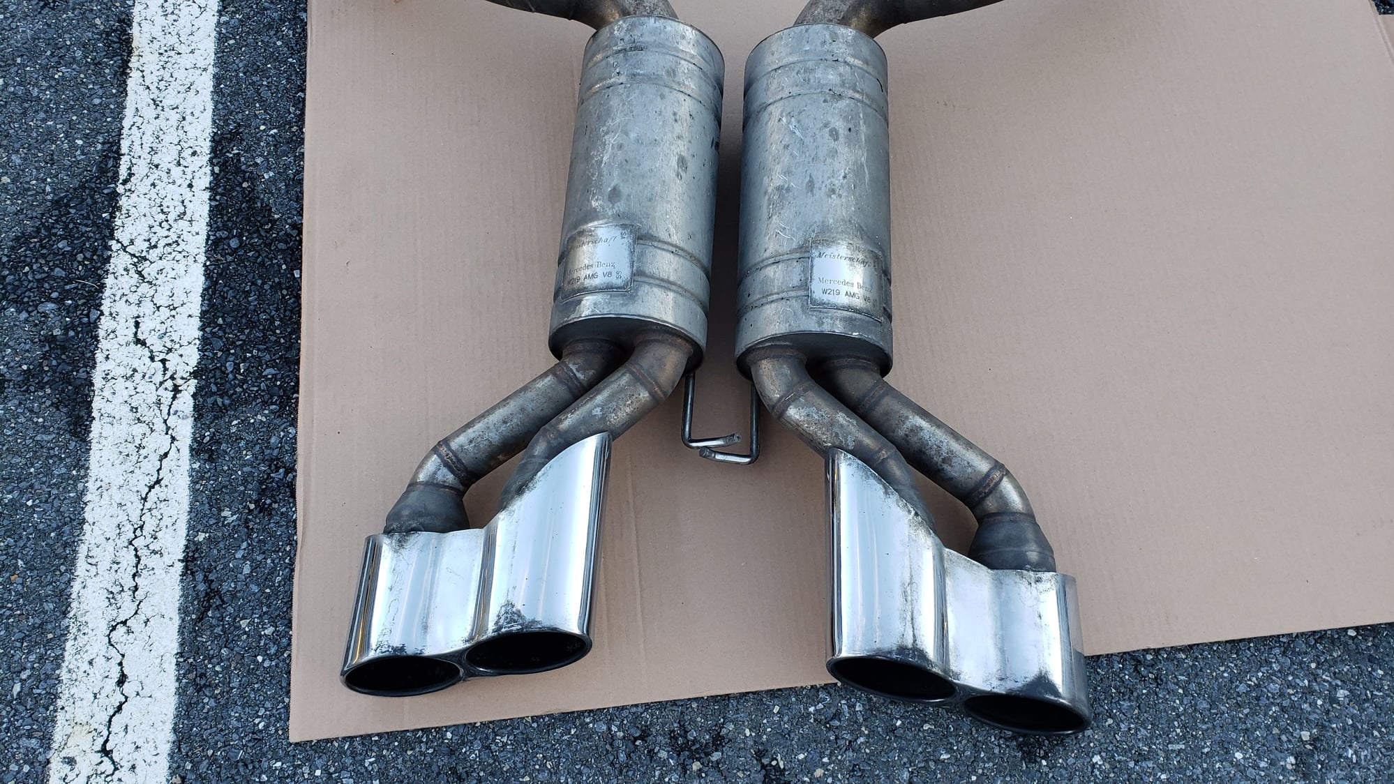 Engine - Exhaust - FS: Meisterschaft GT exhaust for CLS W219 - Used - 0  All Models - Newark, DE 19702, United States
