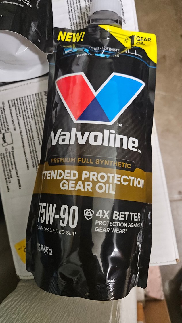 Rear diff PAO hypoid gear oil 