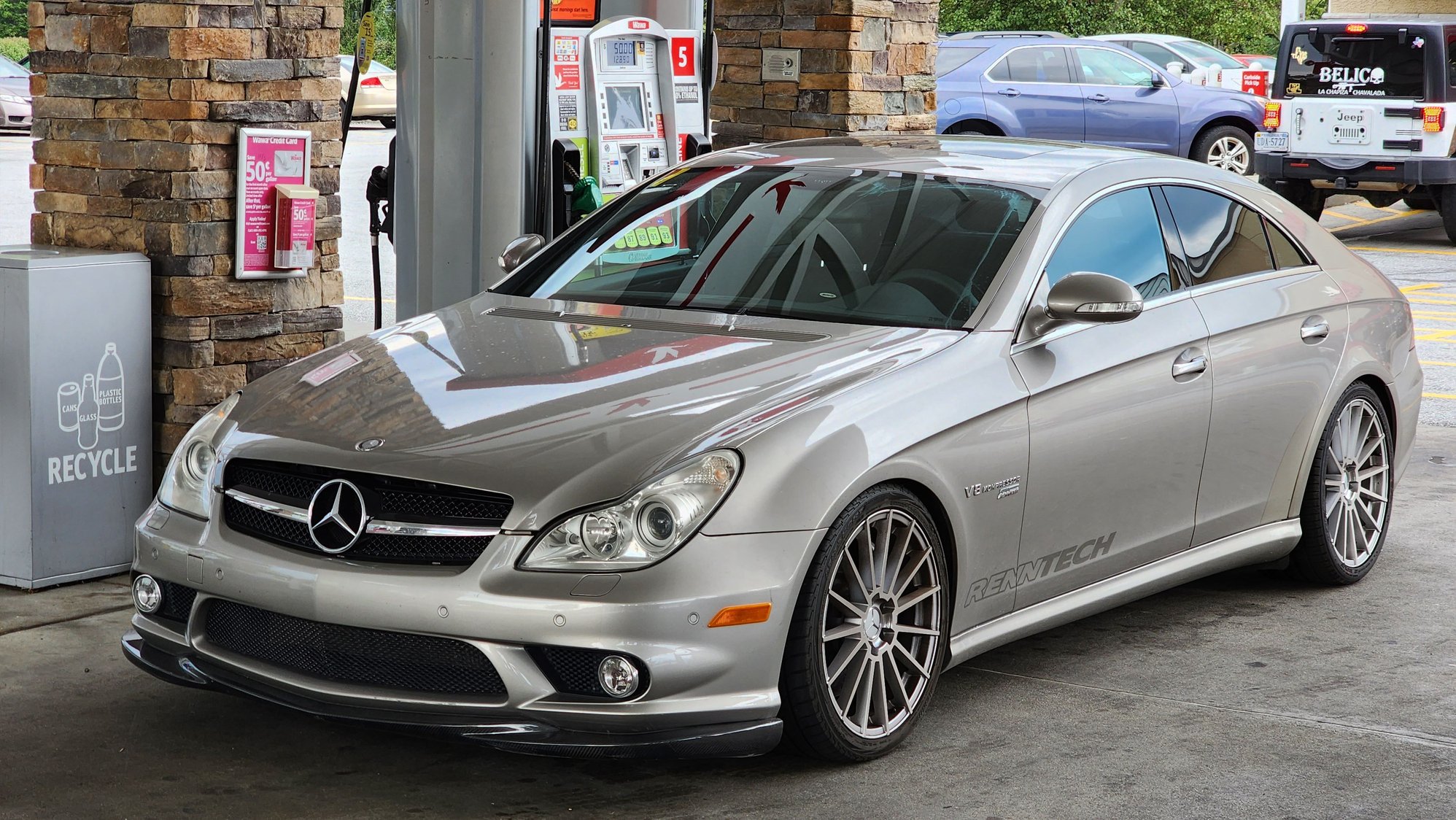 2006 Mercedes-Benz CLS55 AMG - 2006 CLS55 AMG with RENNtech goodies and other stuff - Used - VIN WDDDJ76X36A046913 - 88,000 Miles - Silver - Newark, DE 19702, United States
