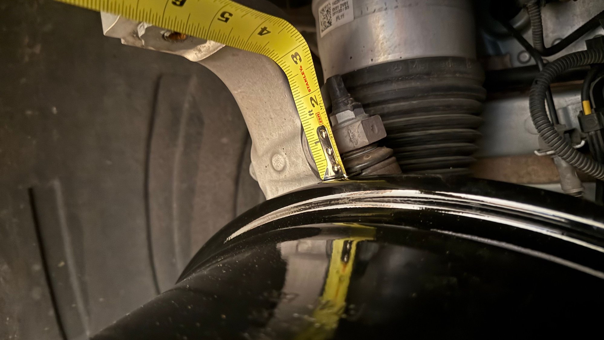 Lots of height for rubber