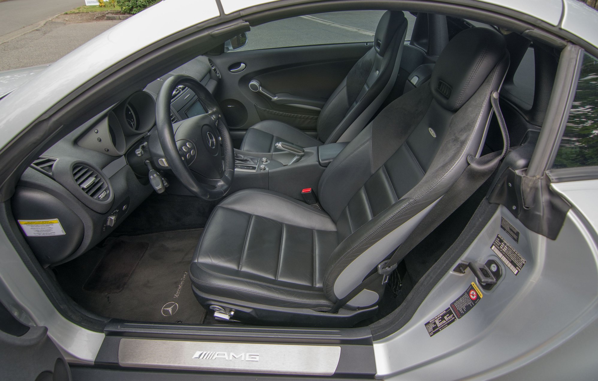 2005 Mercedes-Benz SLK55 AMG - FS: 2005 Mercedes SLK55 AMG - Used - VIN WDBWK73F25F054500 - 109,300 Miles - 8 cyl - 2WD - Automatic - Convertible - Silver - Redmond, WA 98052, United States
