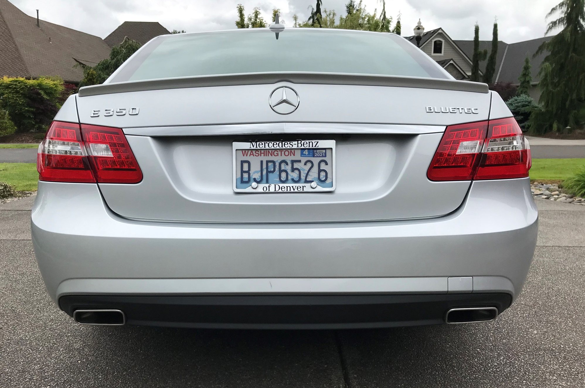 2011 Mercedes-Benz E350 - 2011 E350 Bluetec 60K Miles P1 P2 AMG Sport Package Excellent  Condition $12K - Used - VIN WDDHF2EB6BA474674 - 60,000 Miles - 6 cyl - 2WD - Automatic - Sedan - Silver - Battle Ground, WA 98604, United States