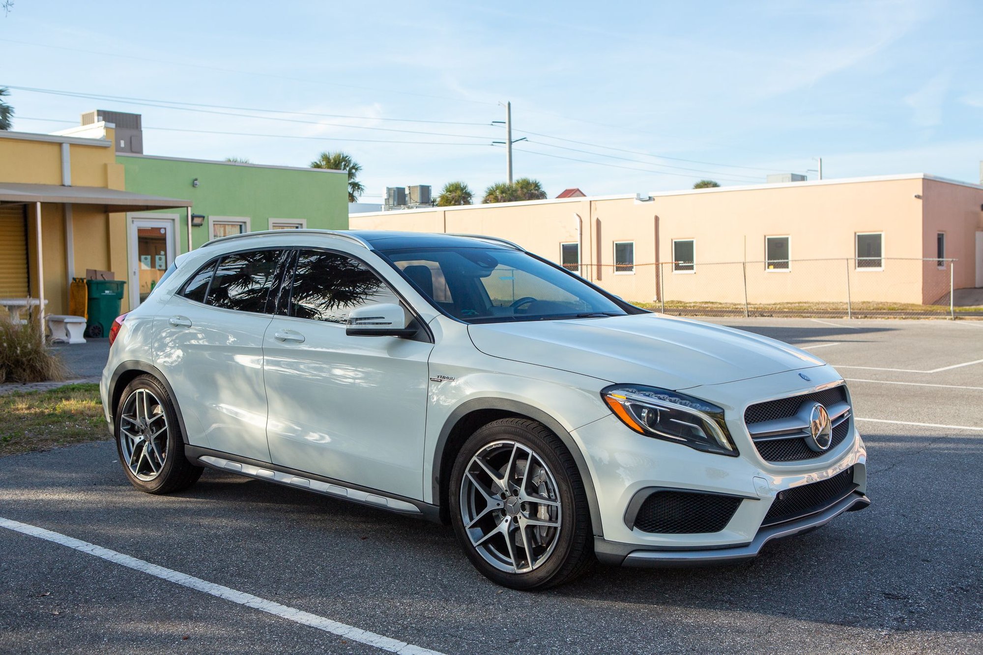 2015 Mercedes-Benz GLA45 AMG - 2015 GLA45 AMG - Used - VIN wddtg5cb4fj058396 - 4 cyl - AWD - Automatic - Hatchback - White - Melbourne, FL 32940, United States
