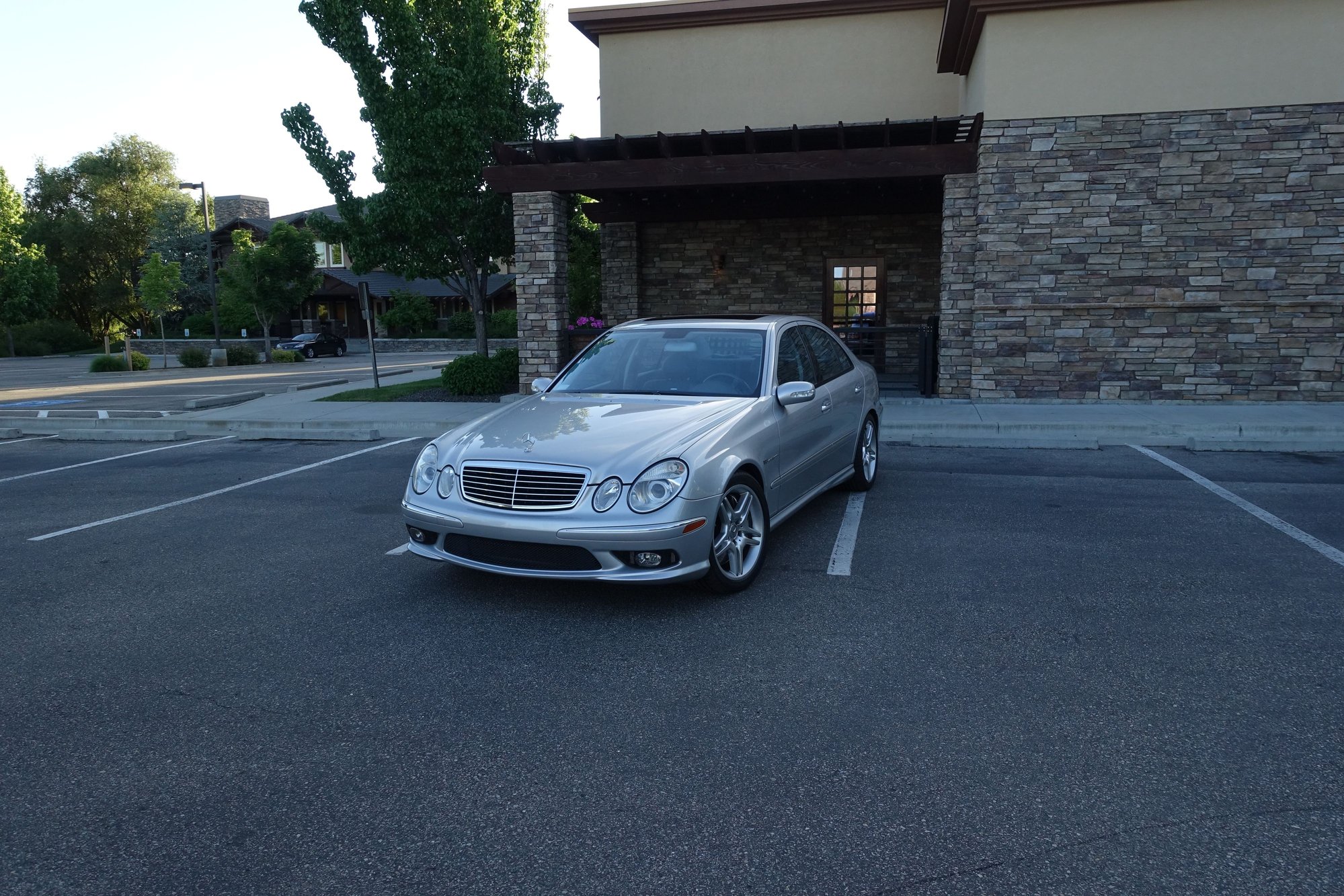 2003 Mercedes-Benz E55 AMG - 2003 E55 AMG 70k miles - Silver - 2nd owner Great shape - $14,000 - Used - VIN WDBUF76J73A308644 - 69,800 Miles - 8 cyl - 2WD - Automatic - Sedan - Silver - Boise, ID 83616, United States