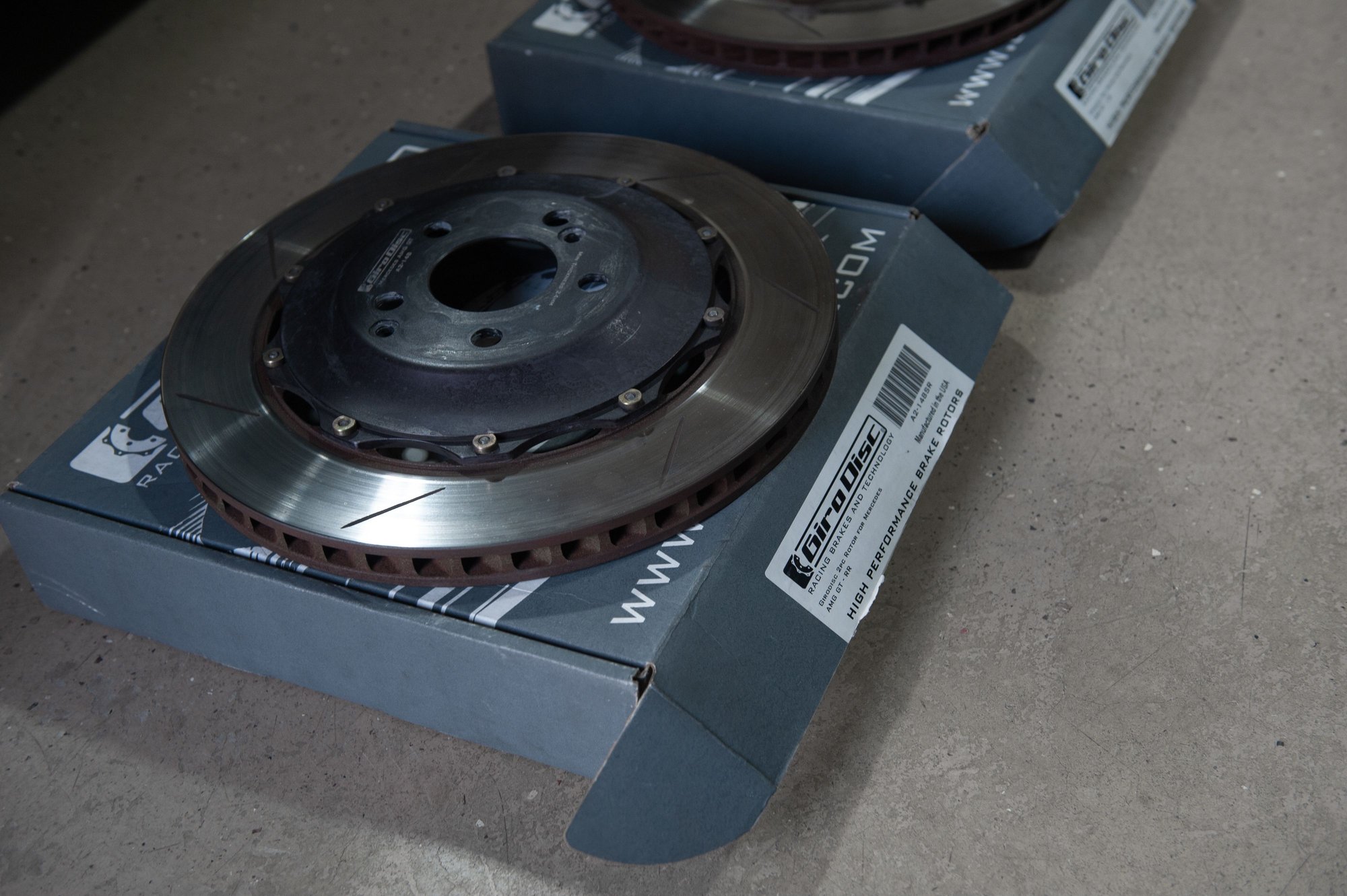 Brakes - Girodisc light weight performance Rotors A1-123 A2-148 for Mercedes-AMG GTC or GTR - Used - All Years  All Models - All Years  All Models - Saddle River, NJ 07458, United States