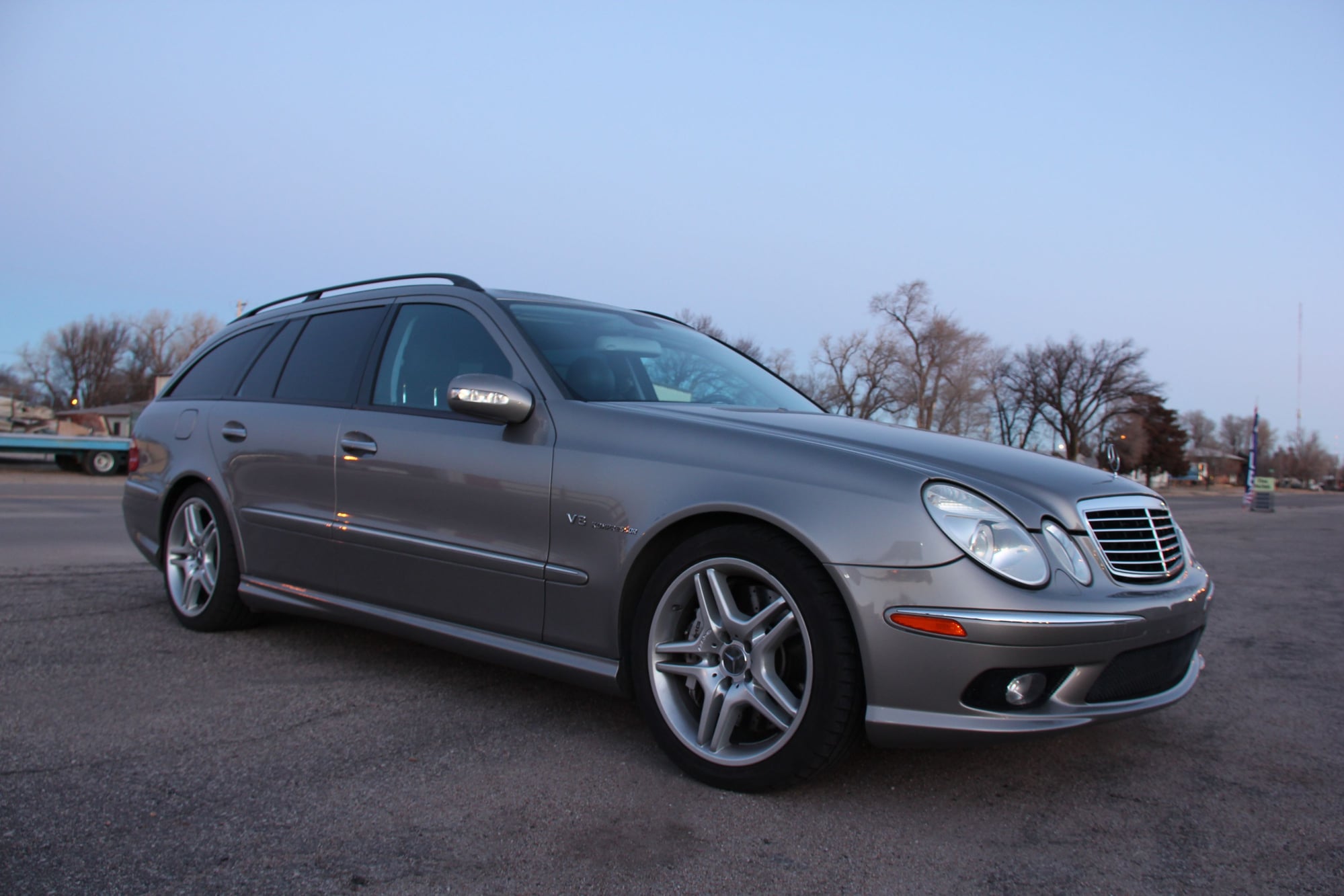 2005 Mercedes-Benz E55 AMG - 2005 E55 Wagon 90k Miles - Used - VIN WDBUH76J95A793768 - 90,500 Miles - 8 cyl - 2WD - Automatic - Wagon - Silver - Great Bend, KS 67530, United States
