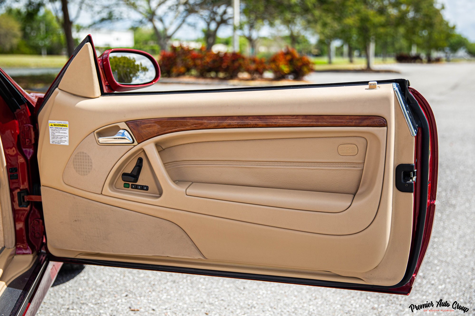 2001 Mercedes-Benz SL500 - 2001 MERCEDES BENZ SL500 SPORT - Used - VIN WDBFA68F41F196024 - 29,650 Miles - 8 cyl - 2WD - Automatic - Convertible - Red - West Palm Beach, FL 33414, United States