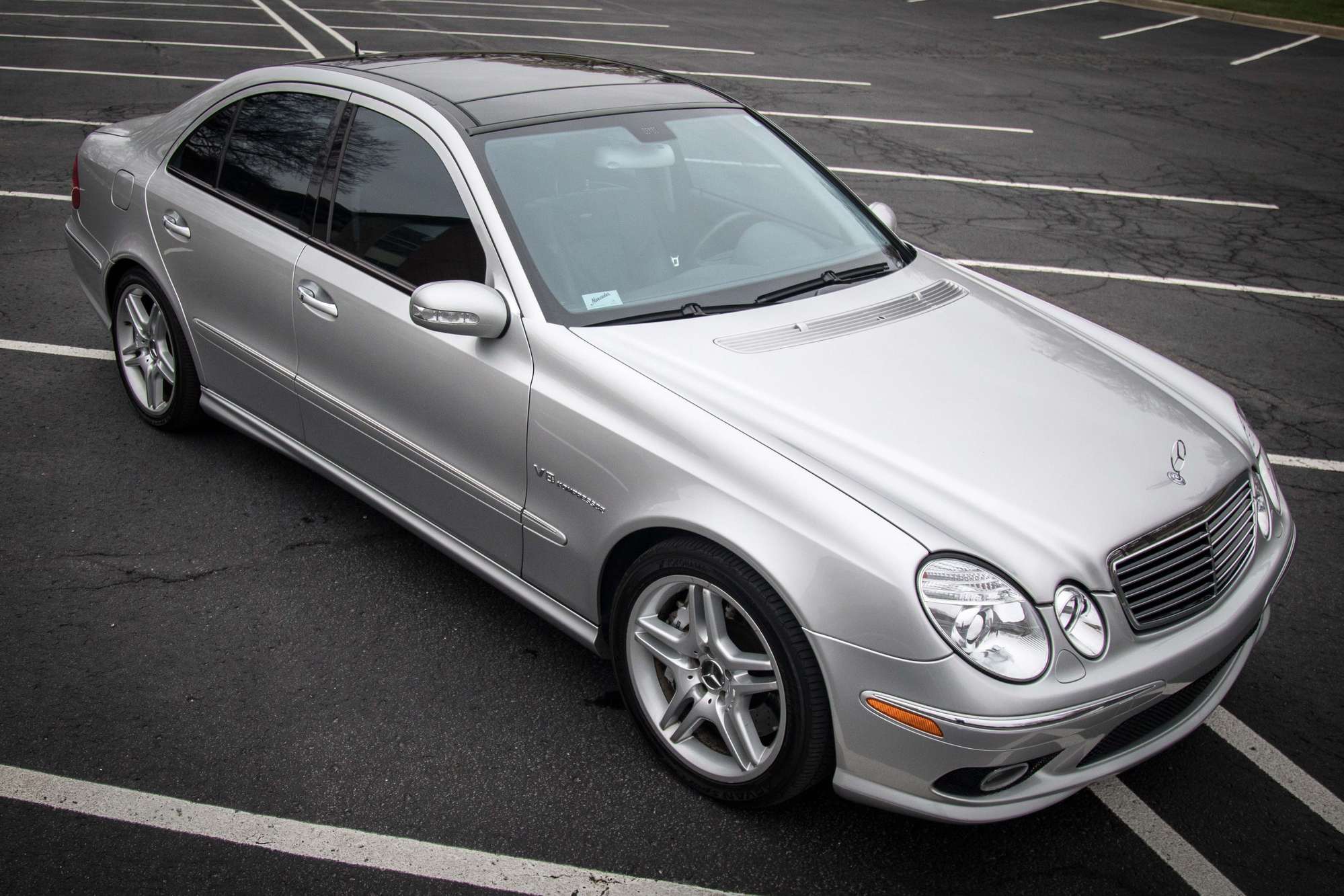 2005 Mercedes-Benz E55 AMG - 2005 E55 Loaded with options and 62,000 miles! - Used - VIN WDBUF76J45A784997 - 62,000 Miles - 8 cyl - 2WD - Automatic - Sedan - Silver - Prairie Village, KS 66207, United States