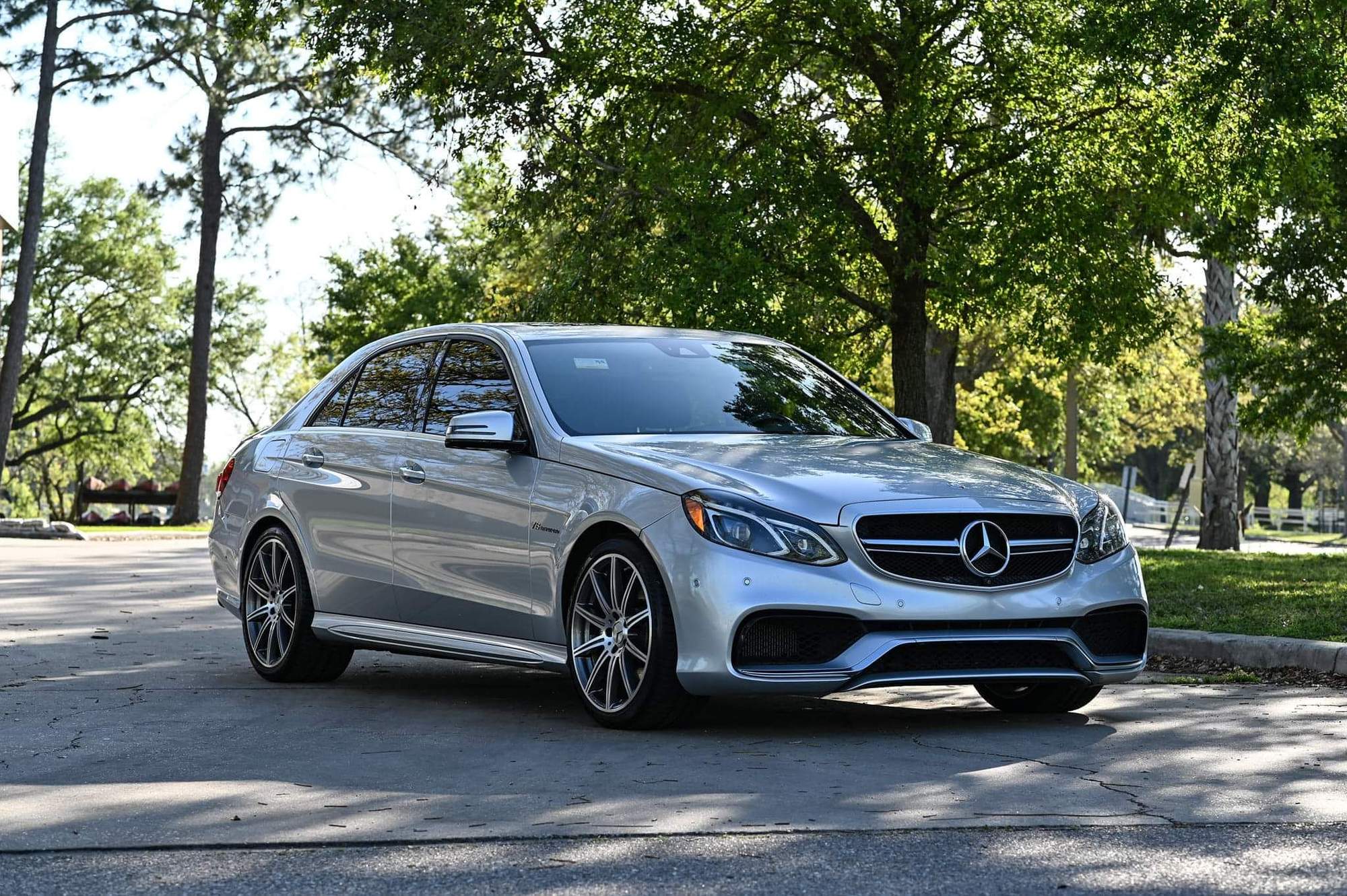 2014 Mercedes-Benz E63 AMG - 2014 E63 - Used - VIN wddhf9cb2ea948619 - 45,000 Miles - 8 cyl - AWD - Automatic - Sedan - Silver - New Orleans, LA 70128, United States