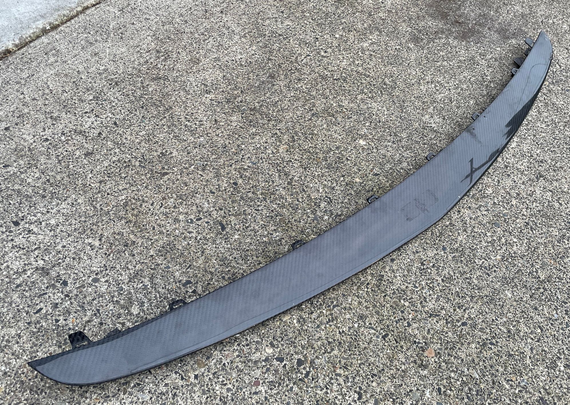 Exterior Body Parts - 2018+ E63 genuine/OEM carbon fiber front lip A2138853900 - Used - 2018 to 2021 Mercedes-Benz E63 AMG - 2018 to 2021 Mercedes-Benz E63 AMG S - Portland, OR 97005, United States