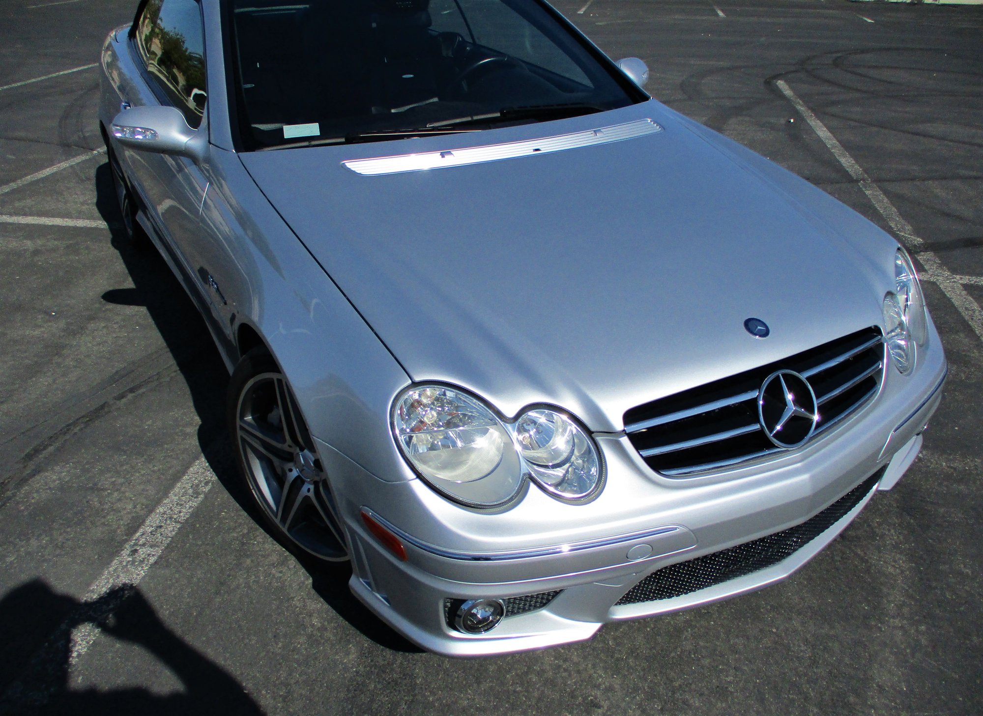 2008 Mercedes-Benz CLK63 AMG - 2008 CLK63 AMG - Used - VIN WDBTK77G88T088971 - 44,958 Miles - 8 cyl - 2WD - Automatic - Convertible - Silver - North Las Vegas, NV 89031, United States