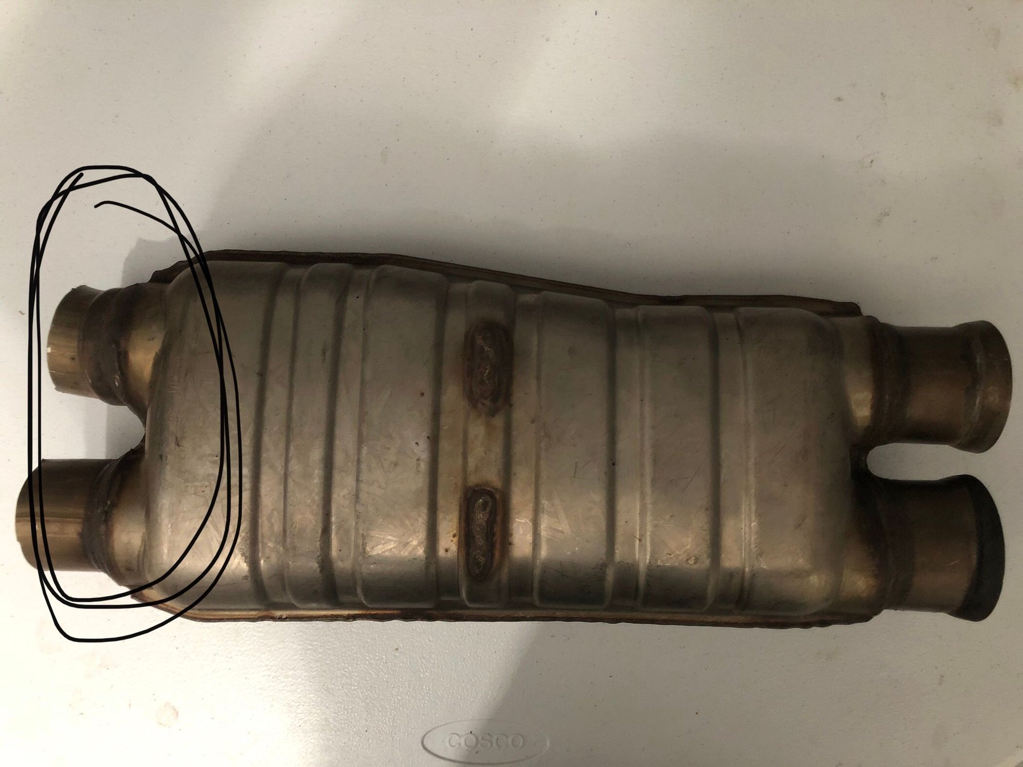 Engine - Exhaust - 2008-2014 C63 Resonator - Used - 2008 to 2014 Mercedes-Benz C63 AMG - Livermore, CA 94551, United States