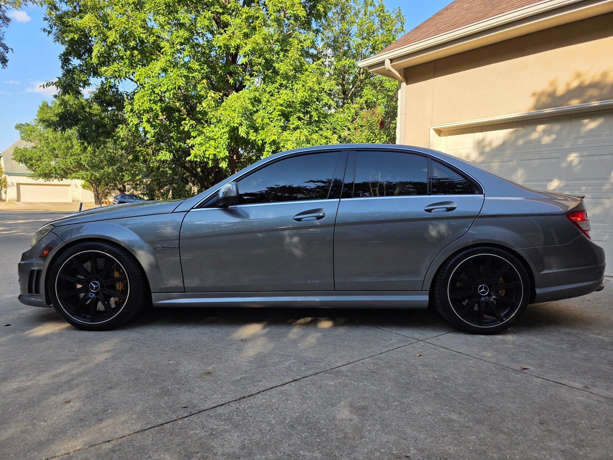 2009 Mercedes-Benz C63 AMG - 2009 Mercedes-Benz C63 AMG - Used - VIN WDDGF77X79F252224 - 65,000 Miles - 8 cyl - 2WD - Automatic - Gray - Spring Branch, TX 78070, United States