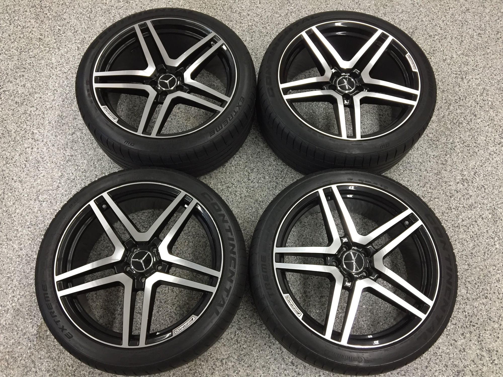 Wheels and Tires/Axles - 20" AMG Style non OE wheels with Conti Extreme DW tires - Used - Bensenville, IL 60106, United States