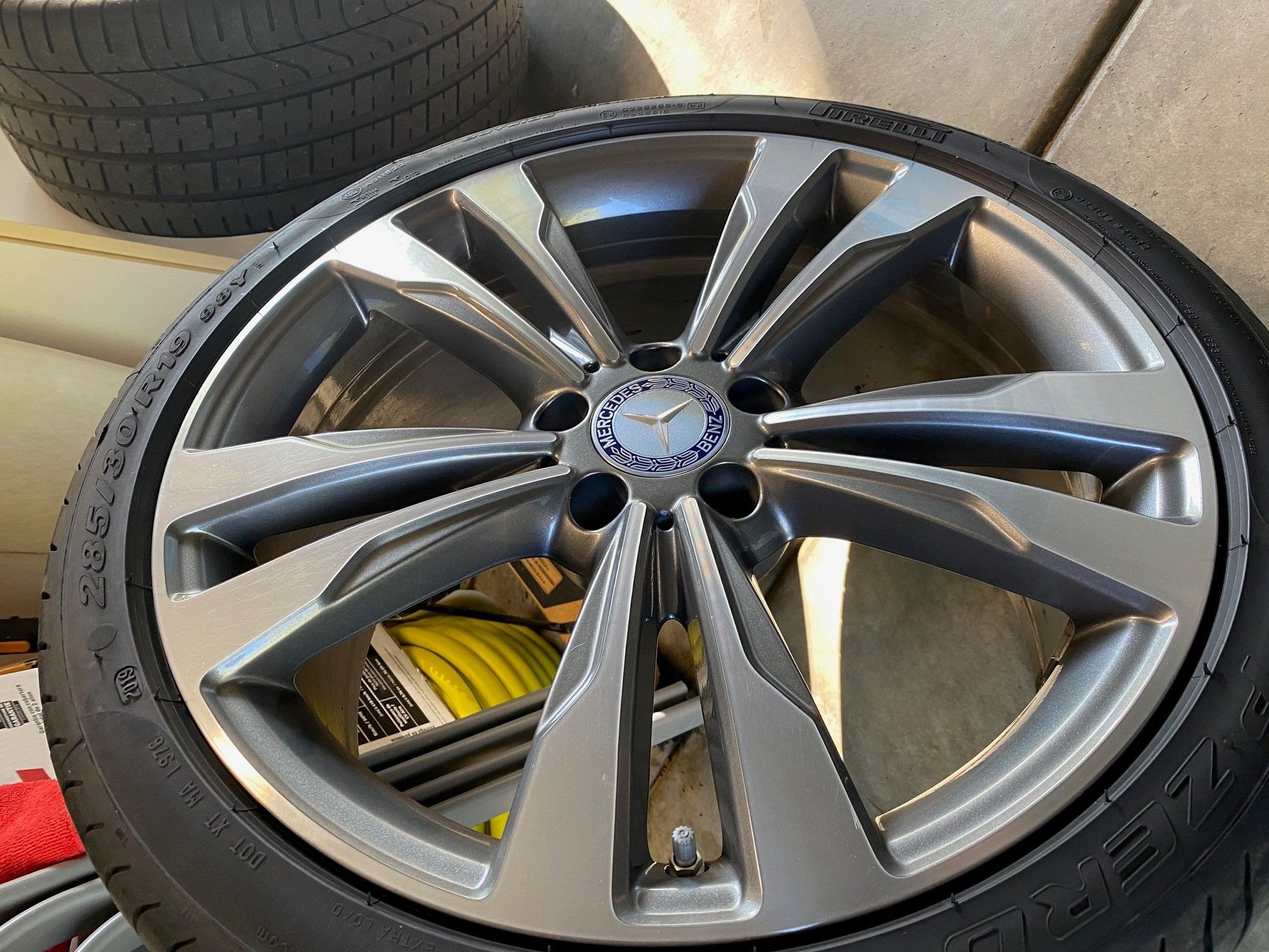 Wheels and Tires/Axles - 19" OEM Mercedes Wheels w/ almost NEW Pirelli P zero tires - Used - 0  All Models - Sandiego, CA 92067, United States