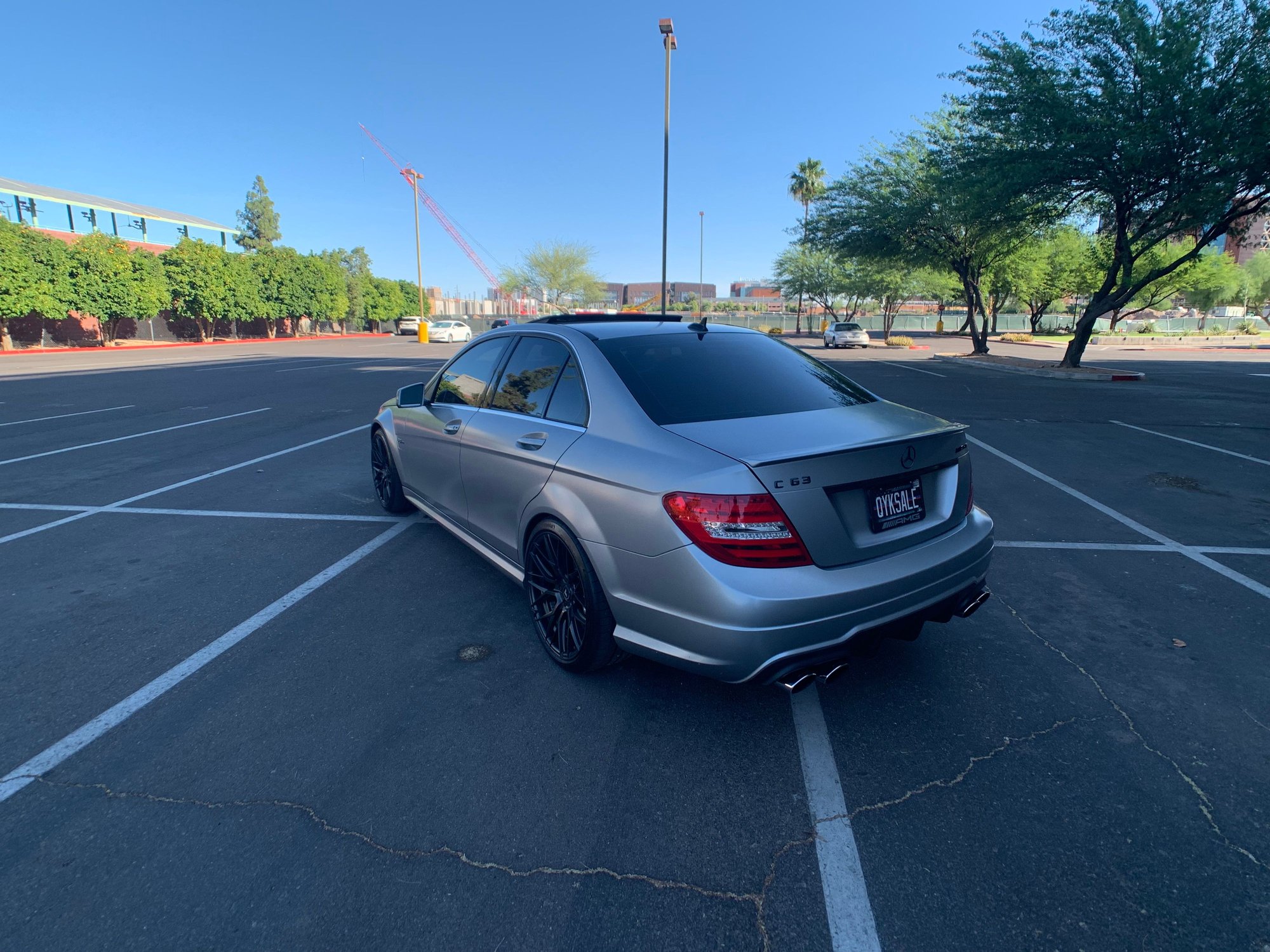 2012 Mercedes-Benz C63 AMG - 2012 Mercedes Benz C63 AMG Edition One - Used - VIN WVGAV7AX2BW542464 - 8 cyl - 2WD - Automatic - Sedan - Gray - Tempe, AZ 85281, United States
