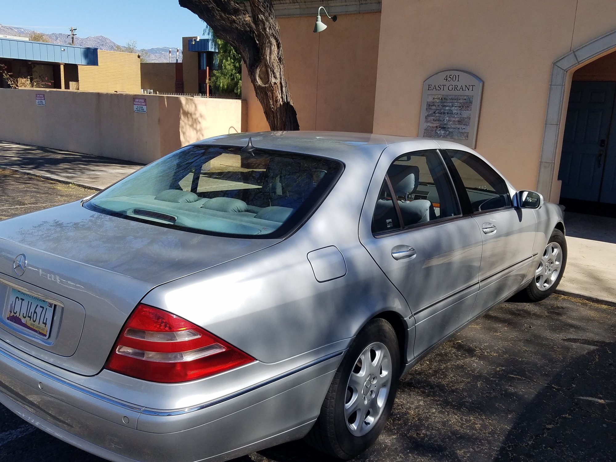 2002 Mercedes-Benz S430 - 2002 Mercedes S430 - Used - VIN WDBNG70JX2A246472 - 176,000 Miles - 8 cyl - 2WD - Automatic - Sedan - Silver - Tucson, AZ 85712, United States