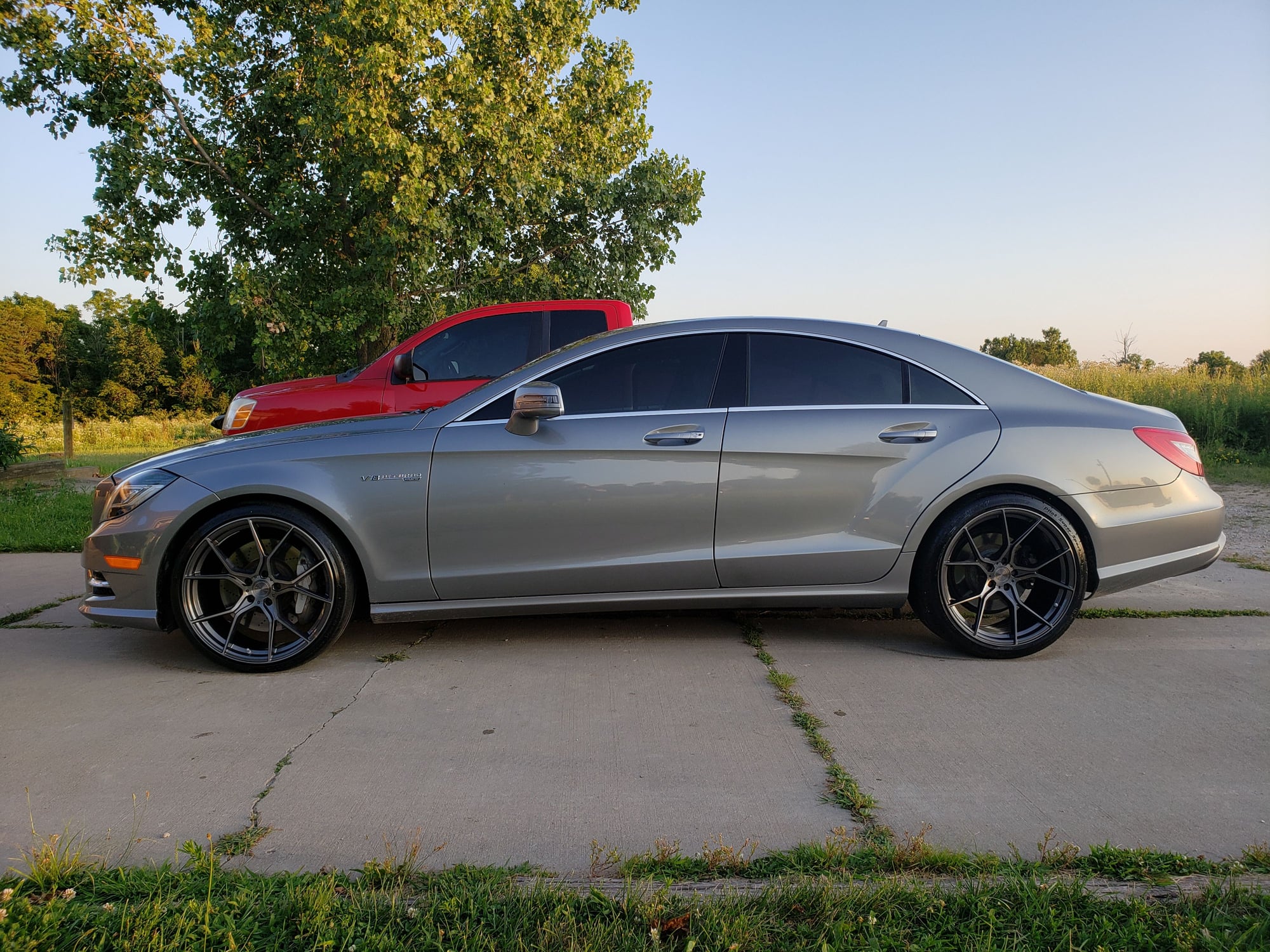 2012 Mercedes-Benz CLS550 - F/S 2012 CLS550 - Used - VIN WDDLJ9BB1CA027497 - 43,348 Miles - 8 cyl - AWD - Automatic - Sedan - Gray - Lansing, MI 48917, United States