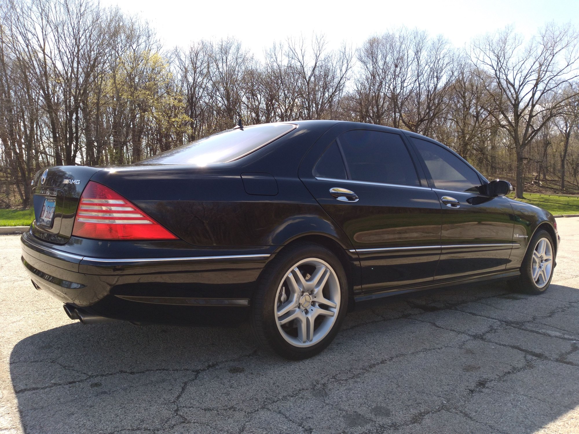 2005 Mercedes-Benz S55 AMG - 2005 S55 AMG Blk/Blk - Used - VIN WDBNG74J75A442075 - 90,000 Miles - 8 cyl - 2WD - Automatic - Sedan - Black - Palatine, IL 60067, United States