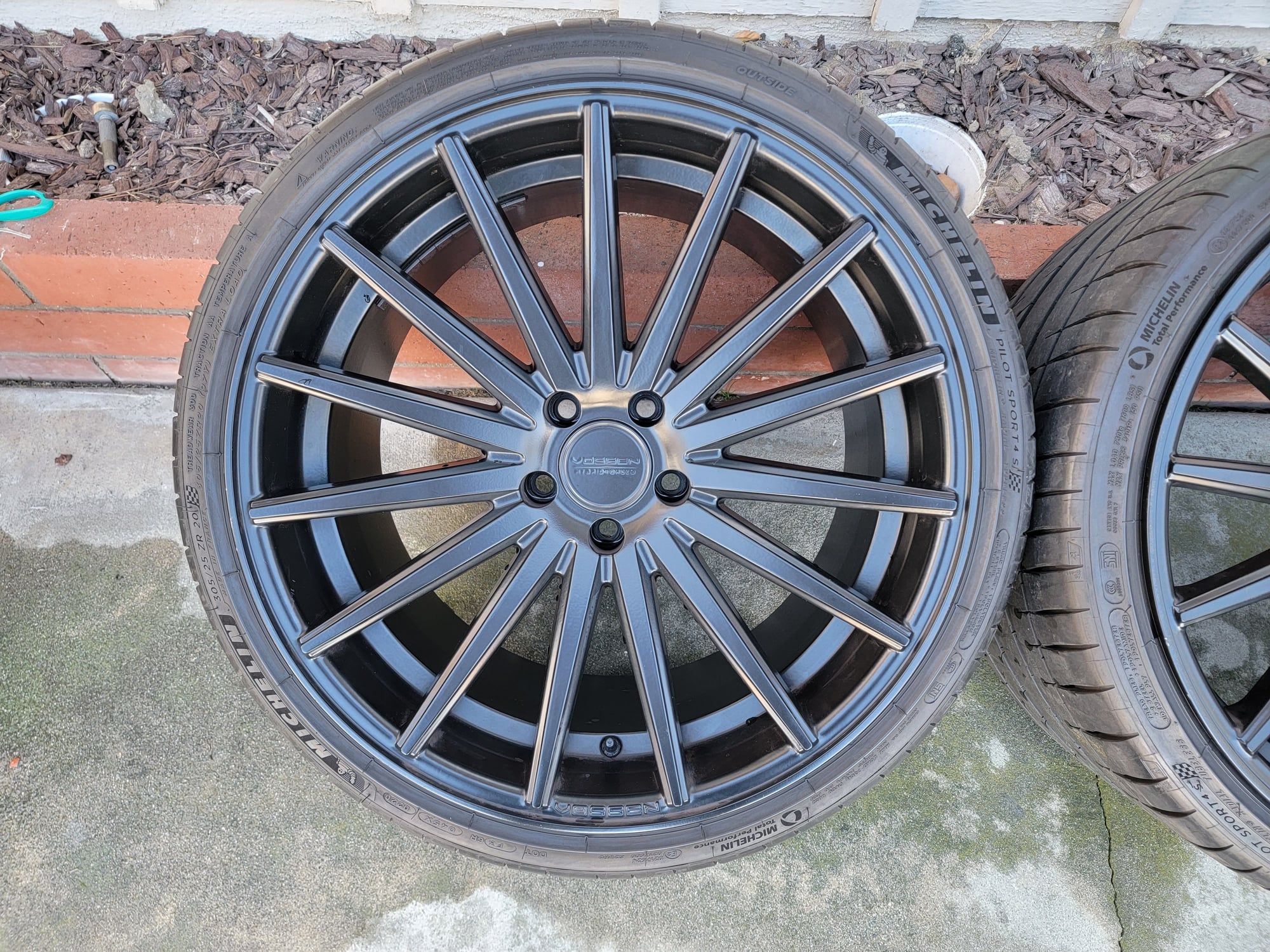 Wheels and Tires/Axles - 20" Vossen VFS Black Wheels Rims for W205 C63 Coupe W213 E63 - Used - 0  All Models - Fountain Valley, CA 92708, United States