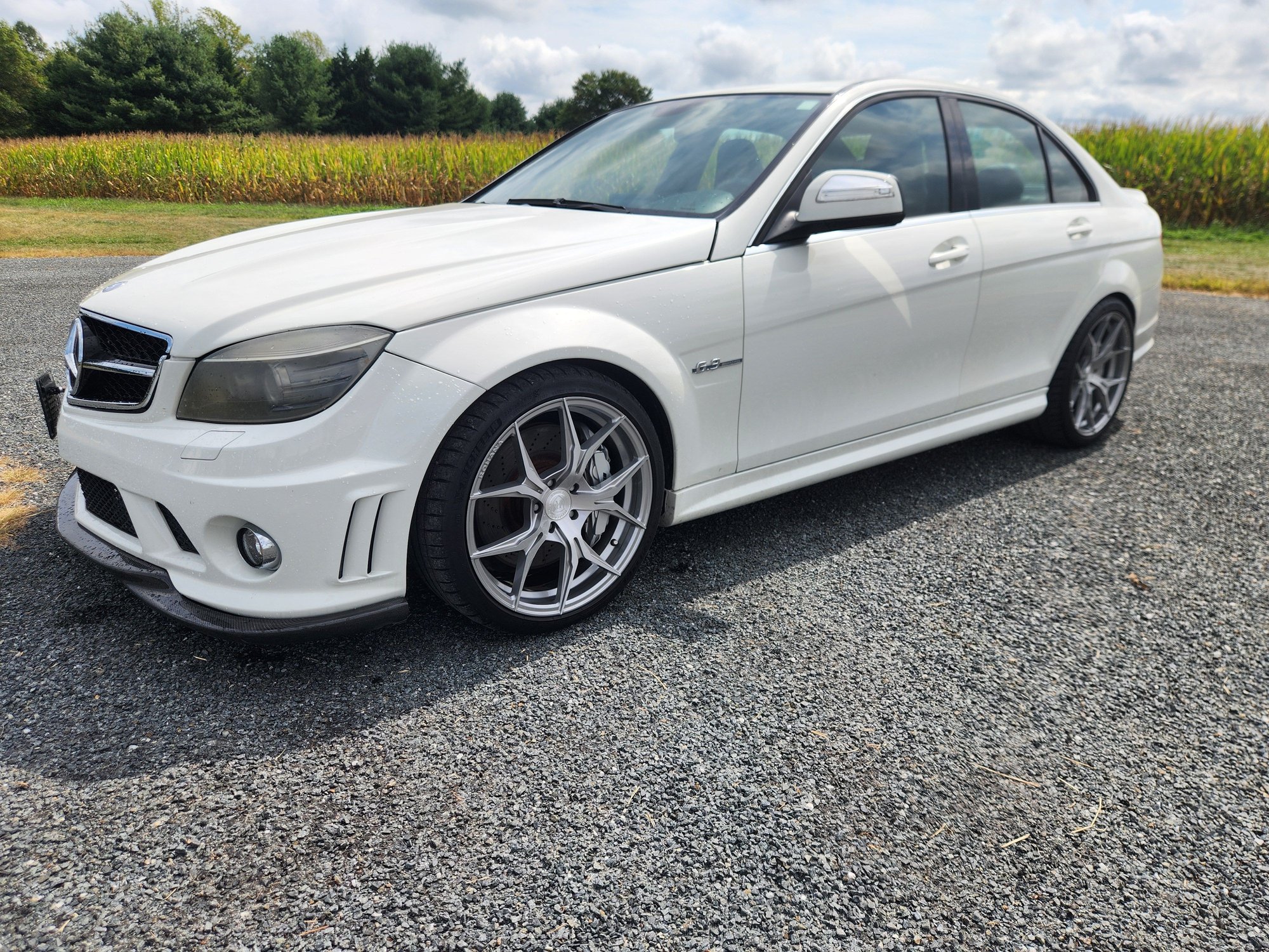 2009 Mercedes-Benz C63 AMG - Properly sorted and Youtube famous C63 - Used - VIN WDDGF77X89F308171 - 78,700 Miles - 8 cyl - 2WD - Automatic - Sedan - White - Centreville, MD 21617, United States