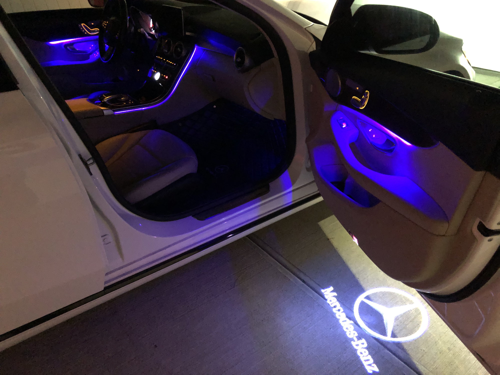 Ambient Light Kit (W205) Mercedes C-Class – DMP Car Design