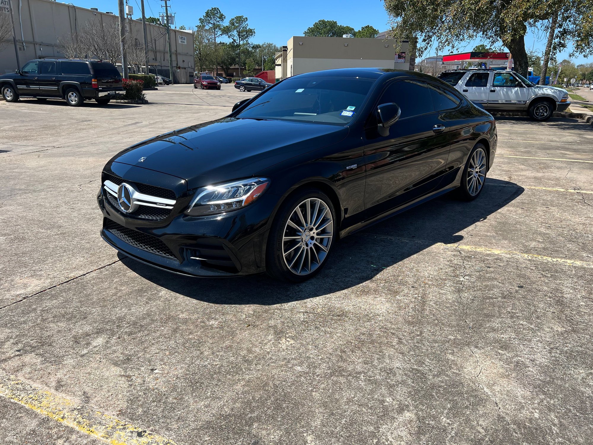 2019 Mercedes-Benz C43 AMG - 2019 C43 AMG Coupe - Used - VIN WDDWJ6EBXKF809340 - 27,000 Miles - 6 cyl - AWD - Automatic - Coupe - Black - Houston, TX 77079, United States