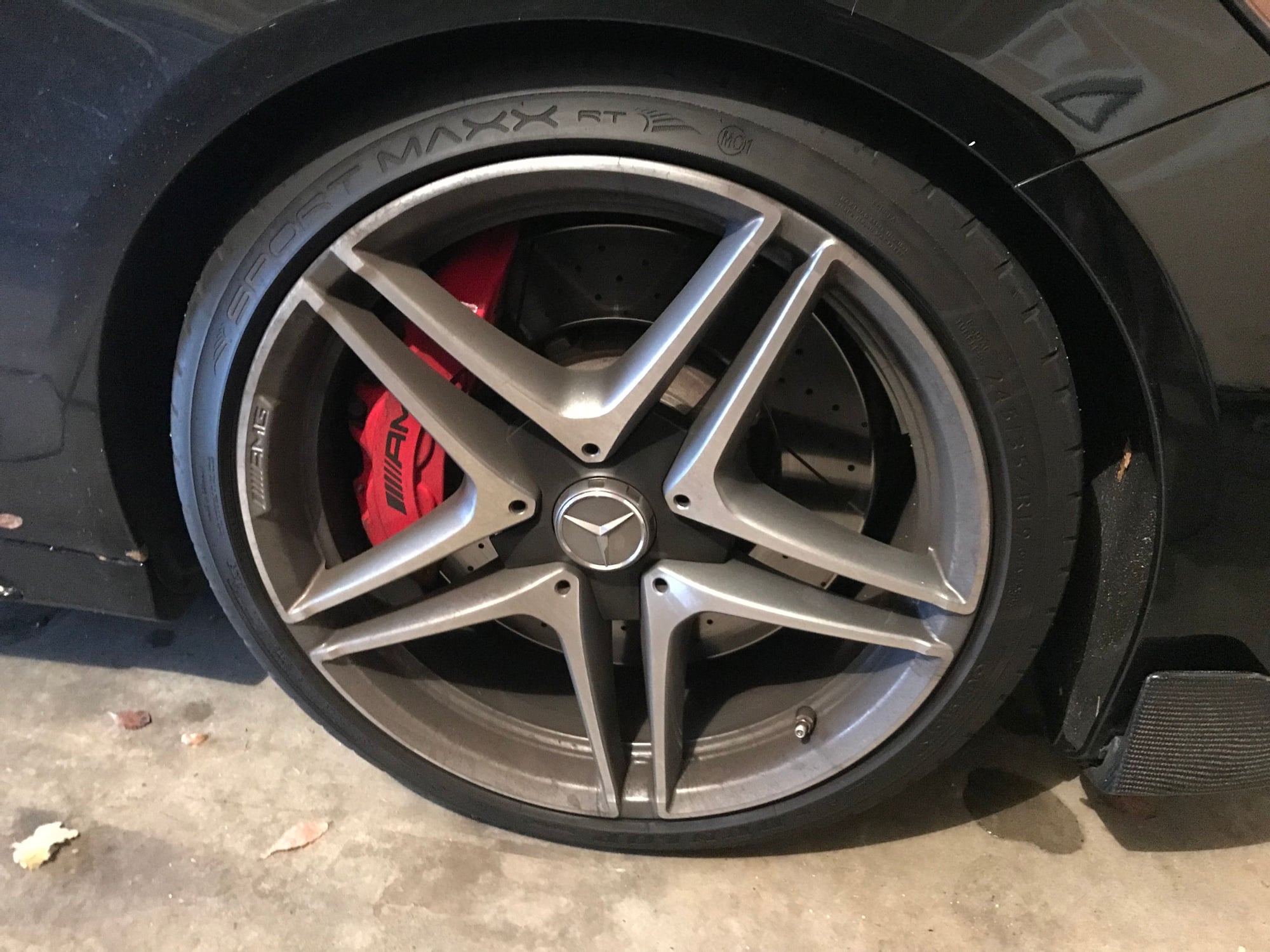 Wheels and Tires/Axles - Oem AMG 19" split 5 spoke wheels and tires - Used - 2015 to 2019 Mercedes-Benz All Models - Lincoln, CA 95648, United States