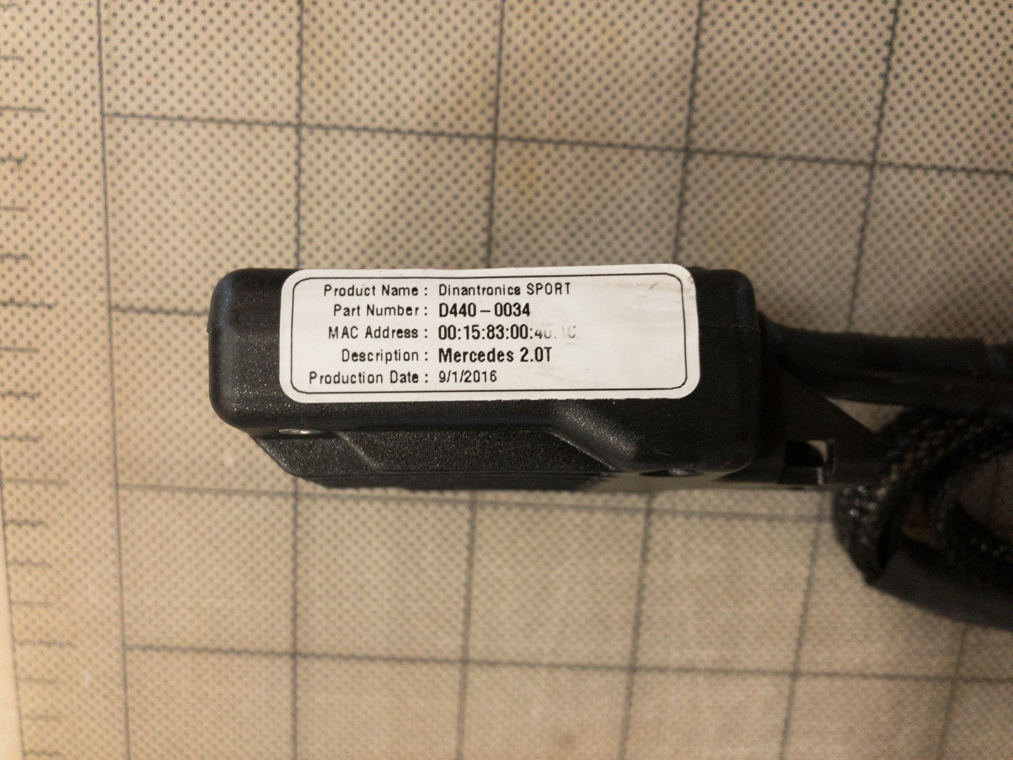 Dinan D440-0034 DINANTRONICS Sport for Mercedes Benz 2.0L Turbo Engine
