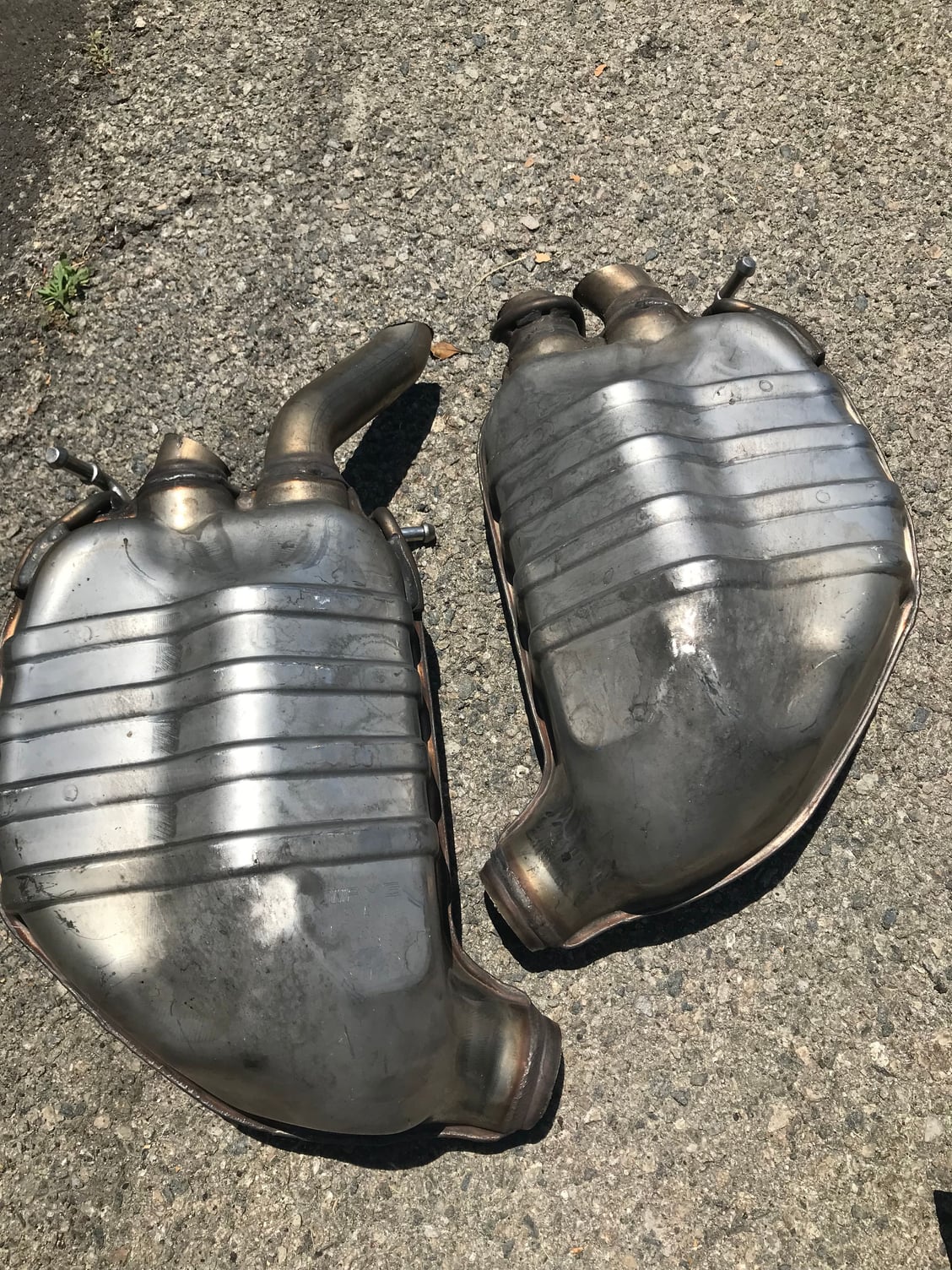 Engine - Exhaust - 2014 C63 Amg mufflers for sale - Used - Los Angeles, CA 93063, United States