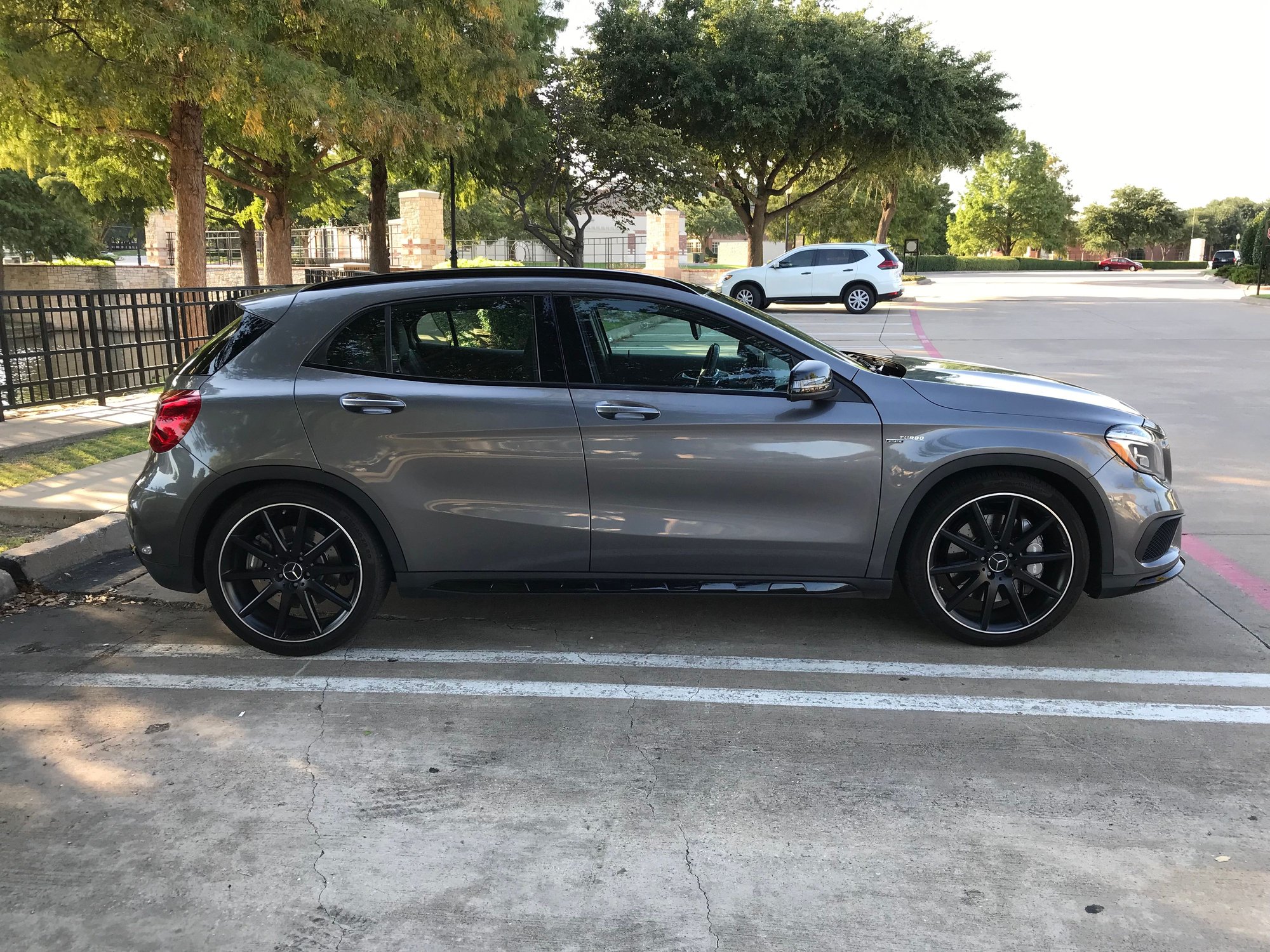2017 Mercedes-Benz GLA45 AMG - 2017 GLA45 AMG Mountain Gray Hatchback 375hp  19,000 miles - Used - VIN WDDTG5CBXHJ346524 - 4 cyl - AWD - Automatic - Hatchback - Gray - Dallas, TX 75252, United States