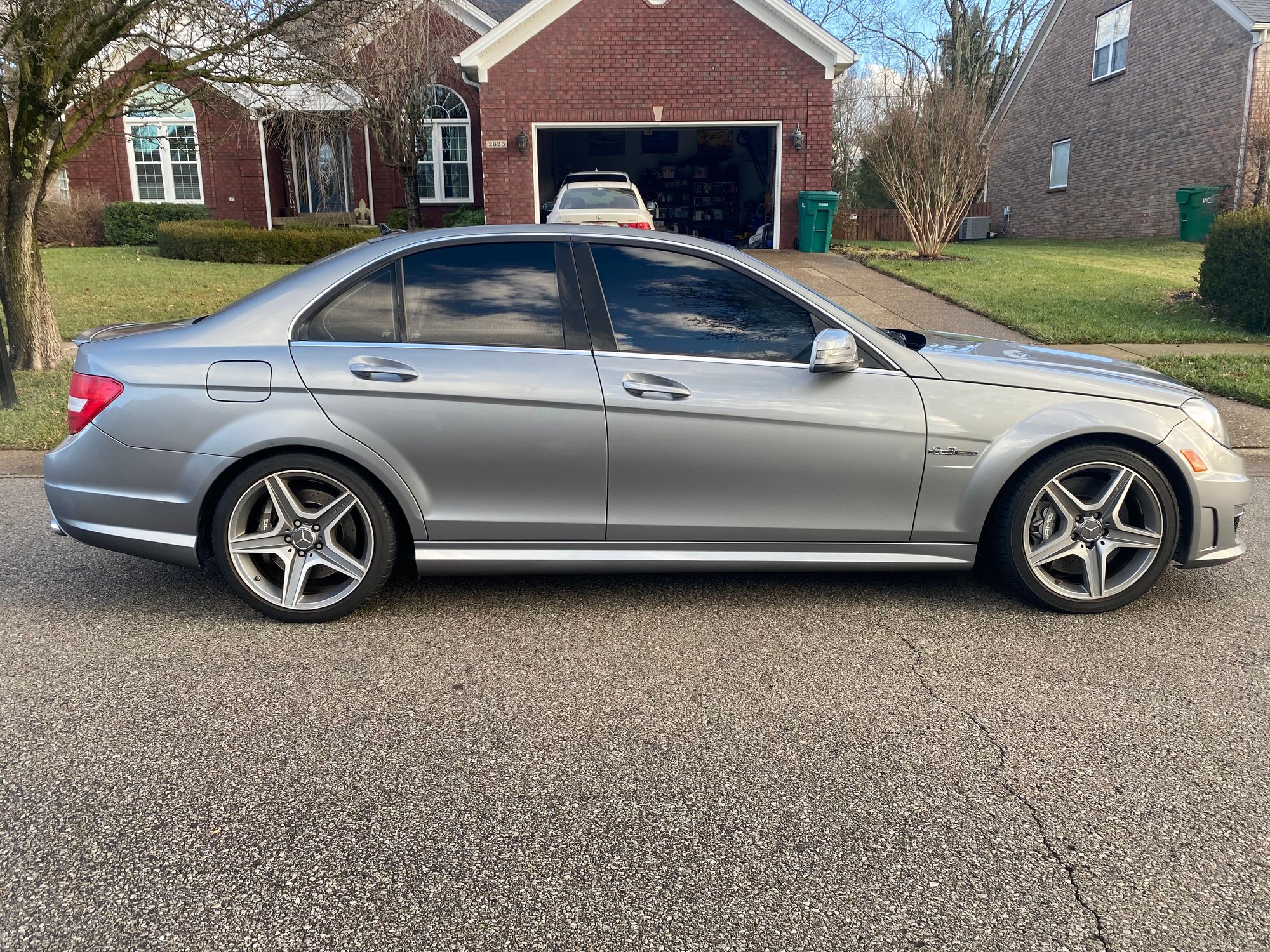 2012 Mercedes-Benz C63 AMG - 2012 C63 - 41k miles - Priced to Sell - Used - VIN WDDGF7HB6CA721729 - 41,743 Miles - 8 cyl - 2WD - Automatic - Sedan - Gray - Louisville, KY 40245, United States