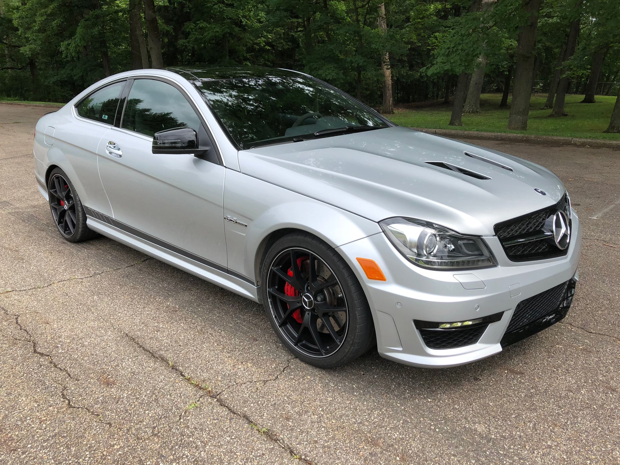 2014 Mercedes-Benz  - 2014 C63 507 Edition - 11,900 Miles. - Used - VIN WDDGJ7HB9EG306693 - 11,900 Miles - 8 cyl - 2WD - Automatic - Coupe - Silver - Kittanning Twp, PA 16226, United States