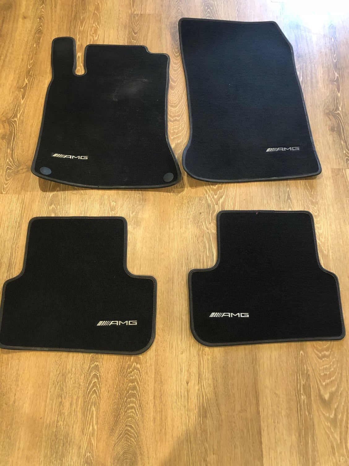 Interior/Upholstery - Oem A/CLA 14-18 floor mats W/red stitching - Used - Boston, MA 02452, United States