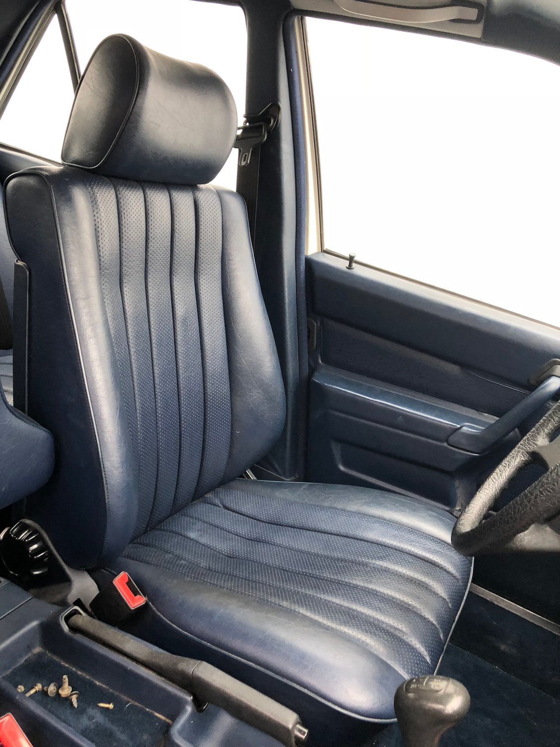 1984 Mercedes-Benz 190E - 1984 190e 2.3 8v  white / blue interior - Used - VIN WDBDA24A2EA088529 - 98,435 Miles - 4 cyl - 2WD - Manual - Sedan - White - Floral Park, NY 11001, United States