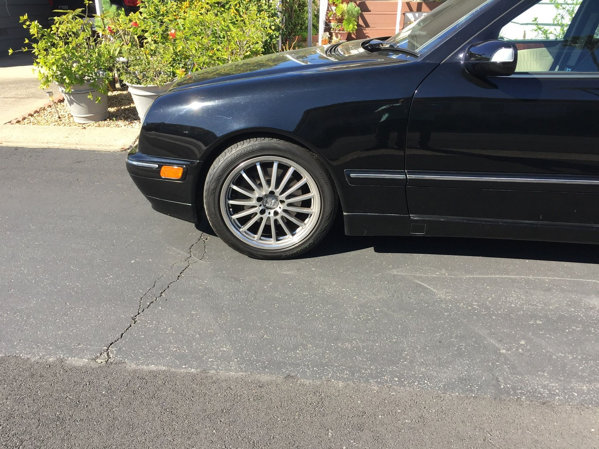 Wheels and Tires/Axles - Classy 17" wheels with almost new tires for sale . 5/112 bolt pattern . - Used - 1998 to 2012 Mercedes-Benz E320 - Lake Forest, CA 92630, United States
