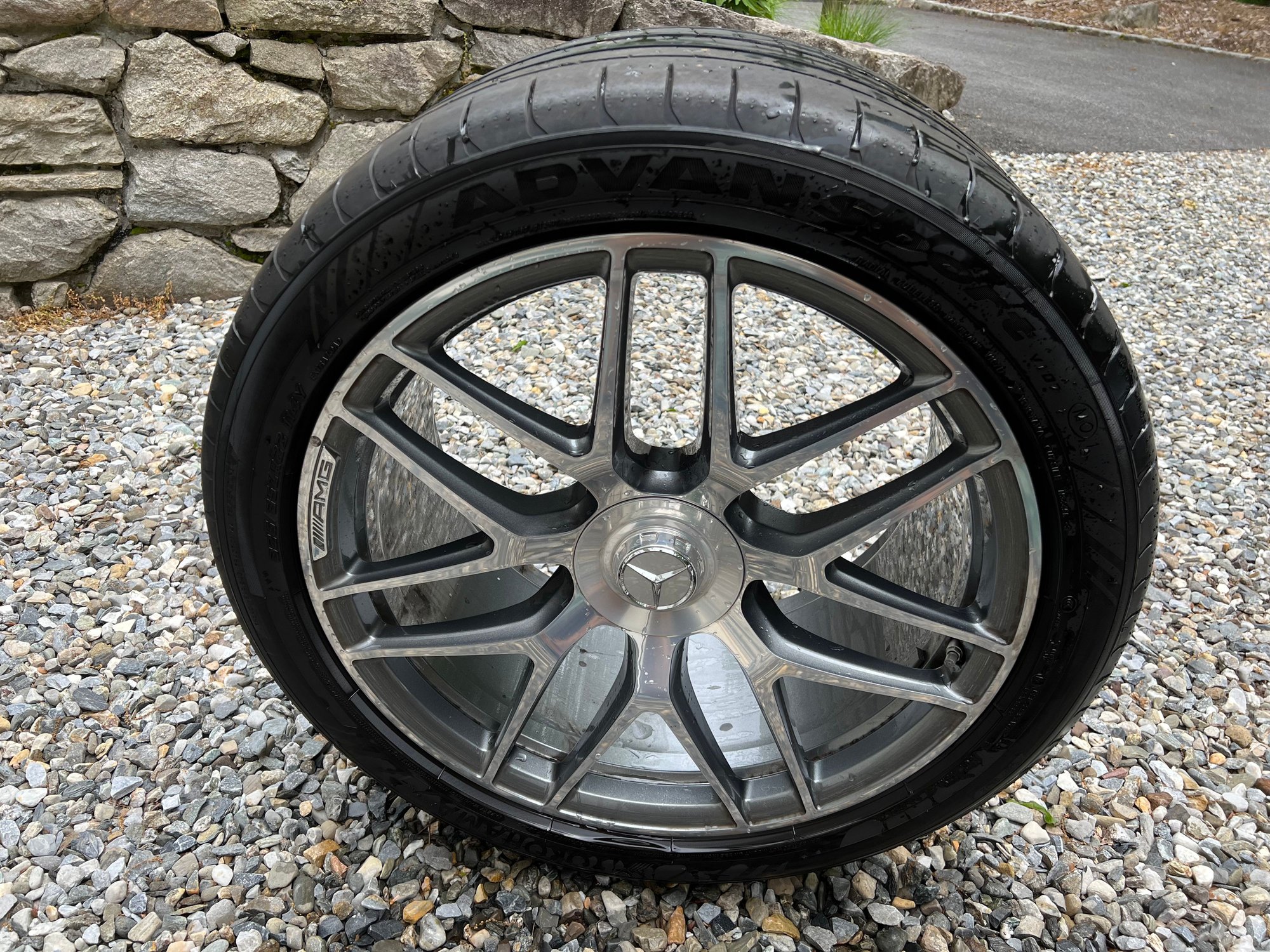 Wheels and Tires/Axles - Mercedes AMG 22” Forged Wheels and Tires from GLE 53 SUV - Used - 2020 to 2024 Mercedes-Benz GLE-Class - Pound Ridge, NY 10576, United States