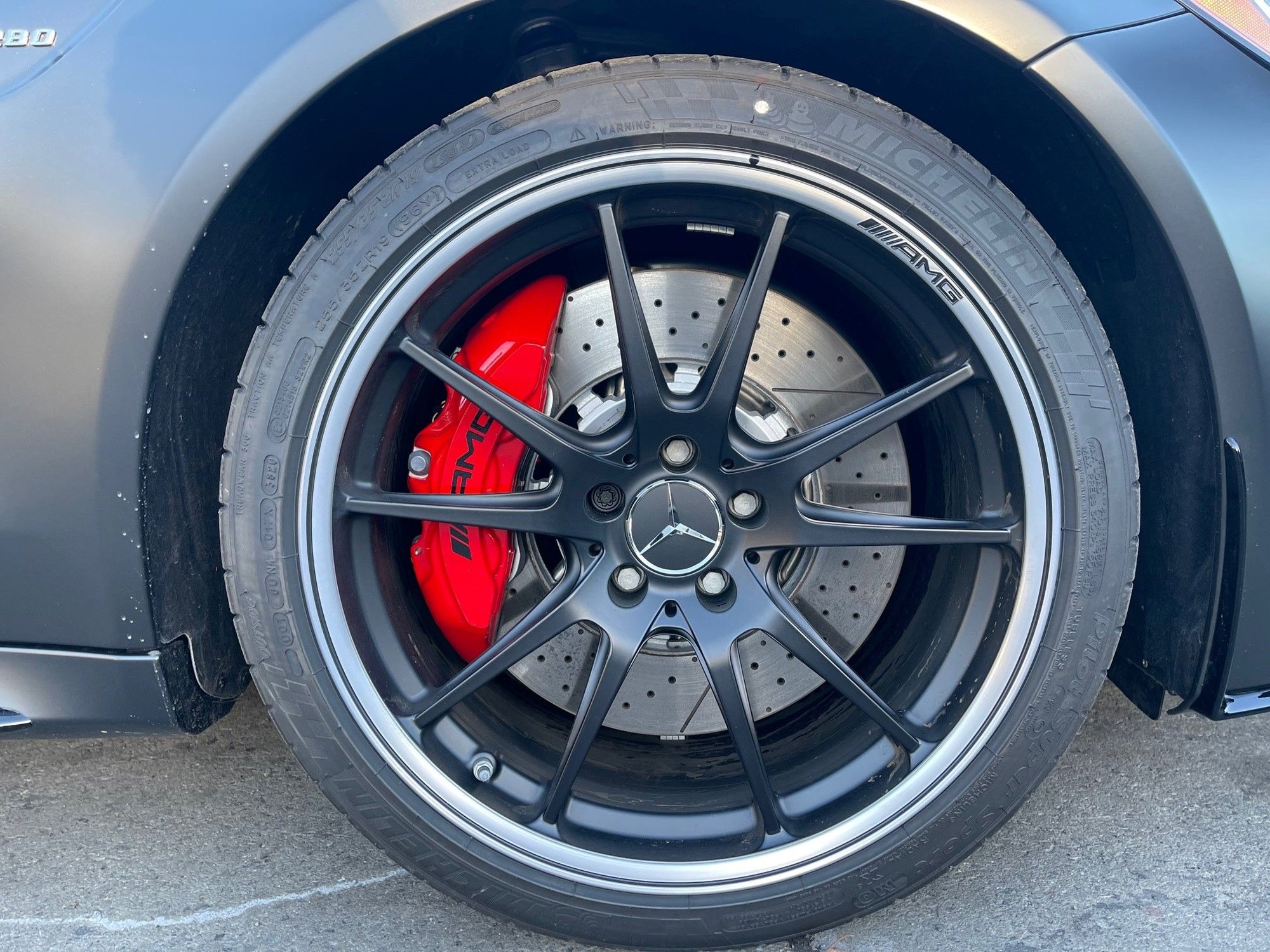 Wheels and Tires/Axles - AMG C63s 19/20 Twin Spoke Wheels BLACK - New - 2021 Mercedes-Benz C63 AMG S - San Diego, CA 92103, United States