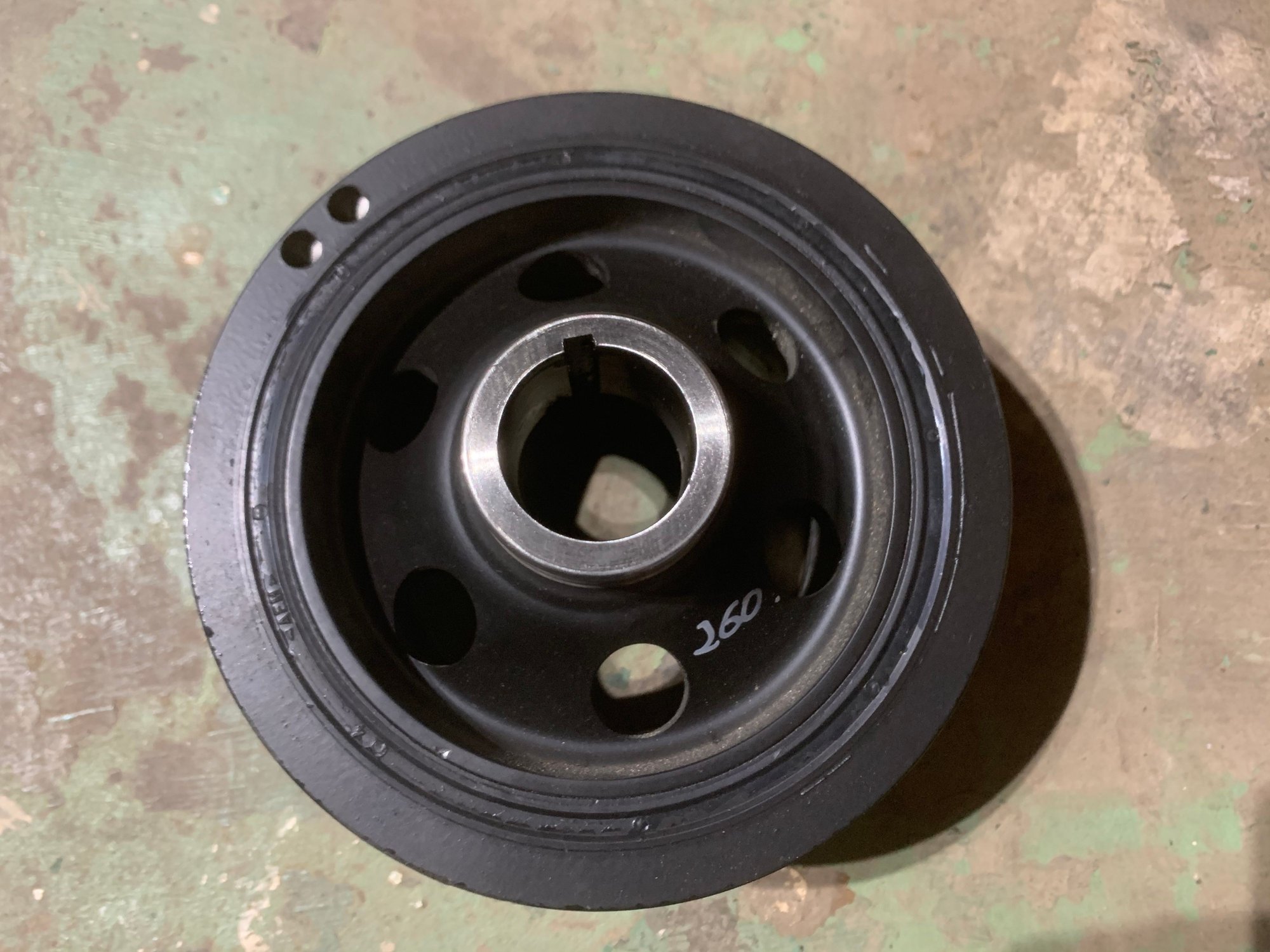 Engine - Power Adders - OEM M113K crank pulley - Used - 2003 to 2009 Mercedes-Benz E55 AMG - Pasadena, CA 91106, United States