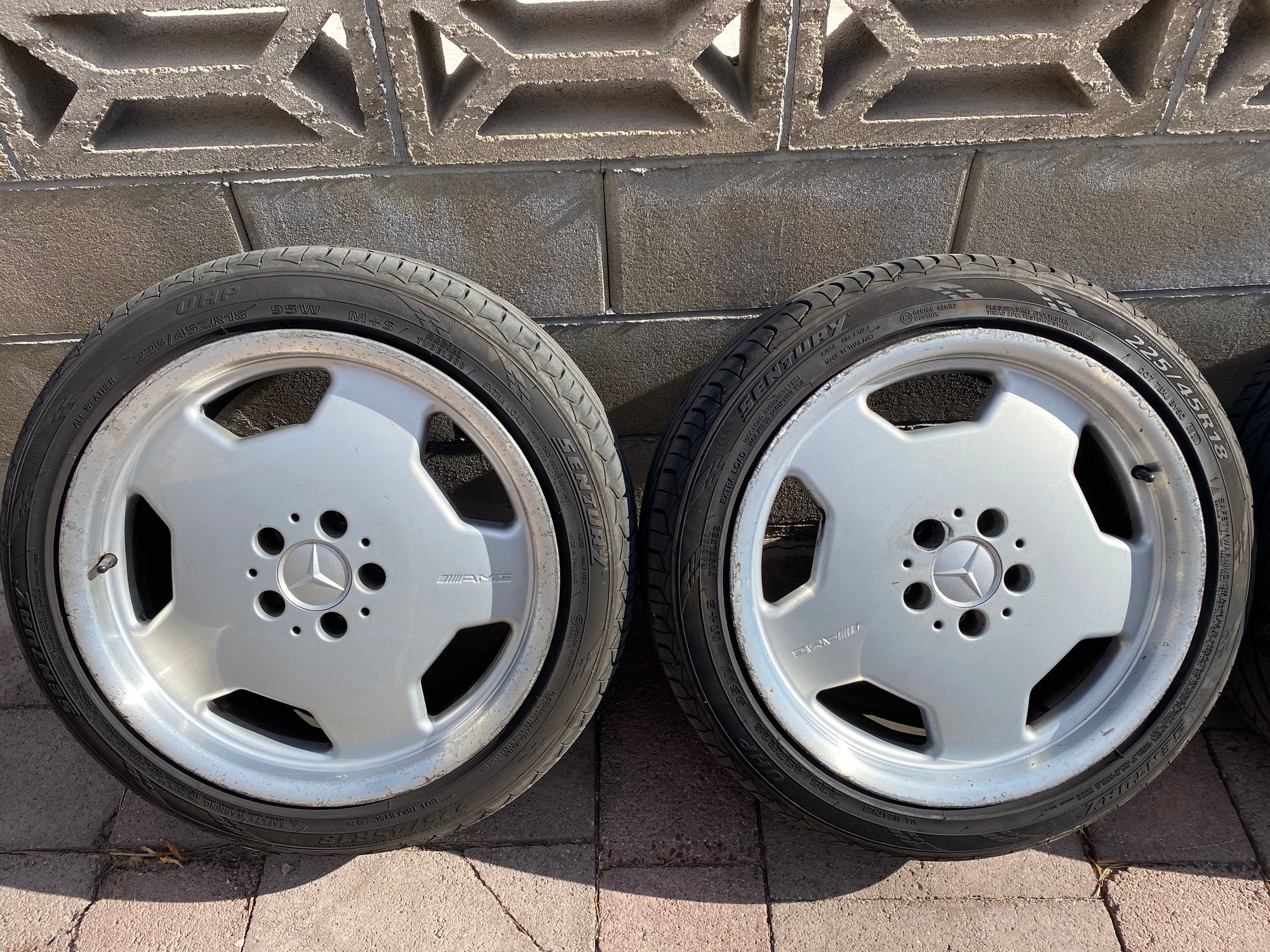 Wheels and Tires/Axles - 18” Monoblocks AMG - Used - 1950 to 2020 Mercedes-Benz All Models - Las Vegas, NV 89128, United States