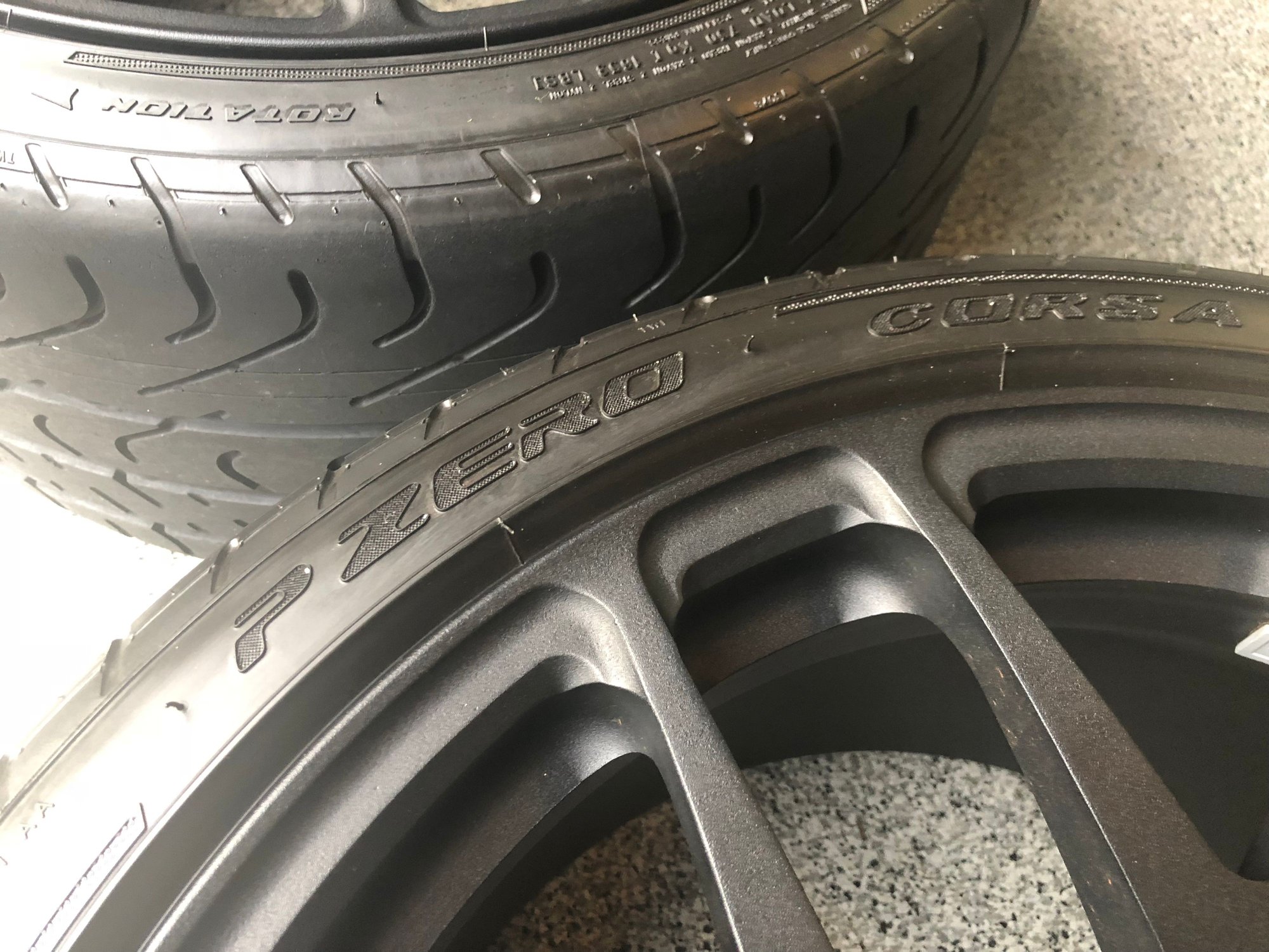 Wheels and Tires/Axles - 19" Staggered P40sc Rims with Pirelli P Zero Corsa Tires - Used - 2006 to 2010 Mercedes-Benz CL63 AMG - Great Falls, VA 22066, United States