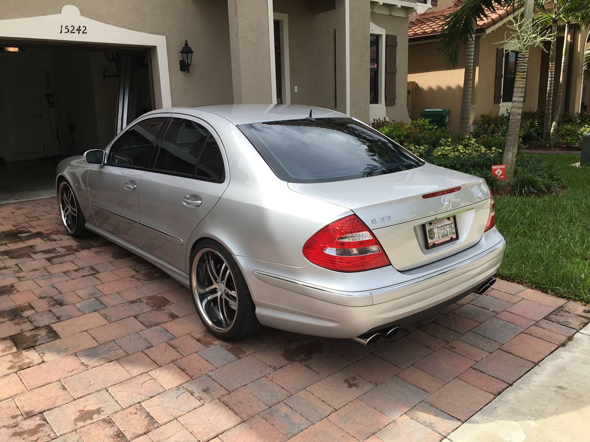 2003 Mercedes-Benz E55 AMG - 2003 E55 AMG Distronic - Used - VIN WDBUF76J23A391982 - 93,000 Miles - 8 cyl - 2WD - Automatic - Sedan - Silver - Miami, FL 33187, United States